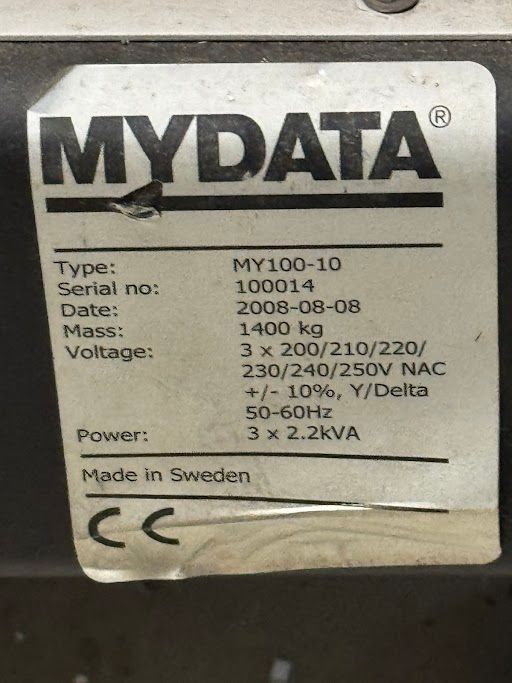 Mycronic My100 DX10 Pick and Place 2008 #100014