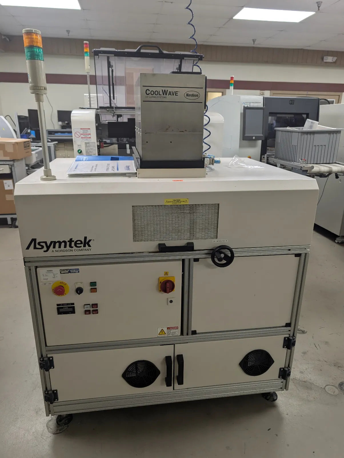 Nordson/Asymtek UV-18 UV-6-3 Conformal Coat Cure Module