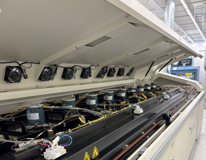 BTU Pyramax 125N 10 Zone Lead Free Reflow Oven - 2012 Super Clean/low usage