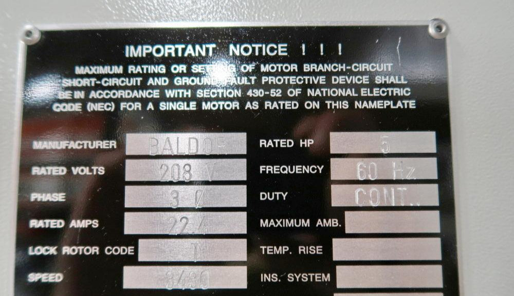 TPS/Blue M HS-362-E Oven