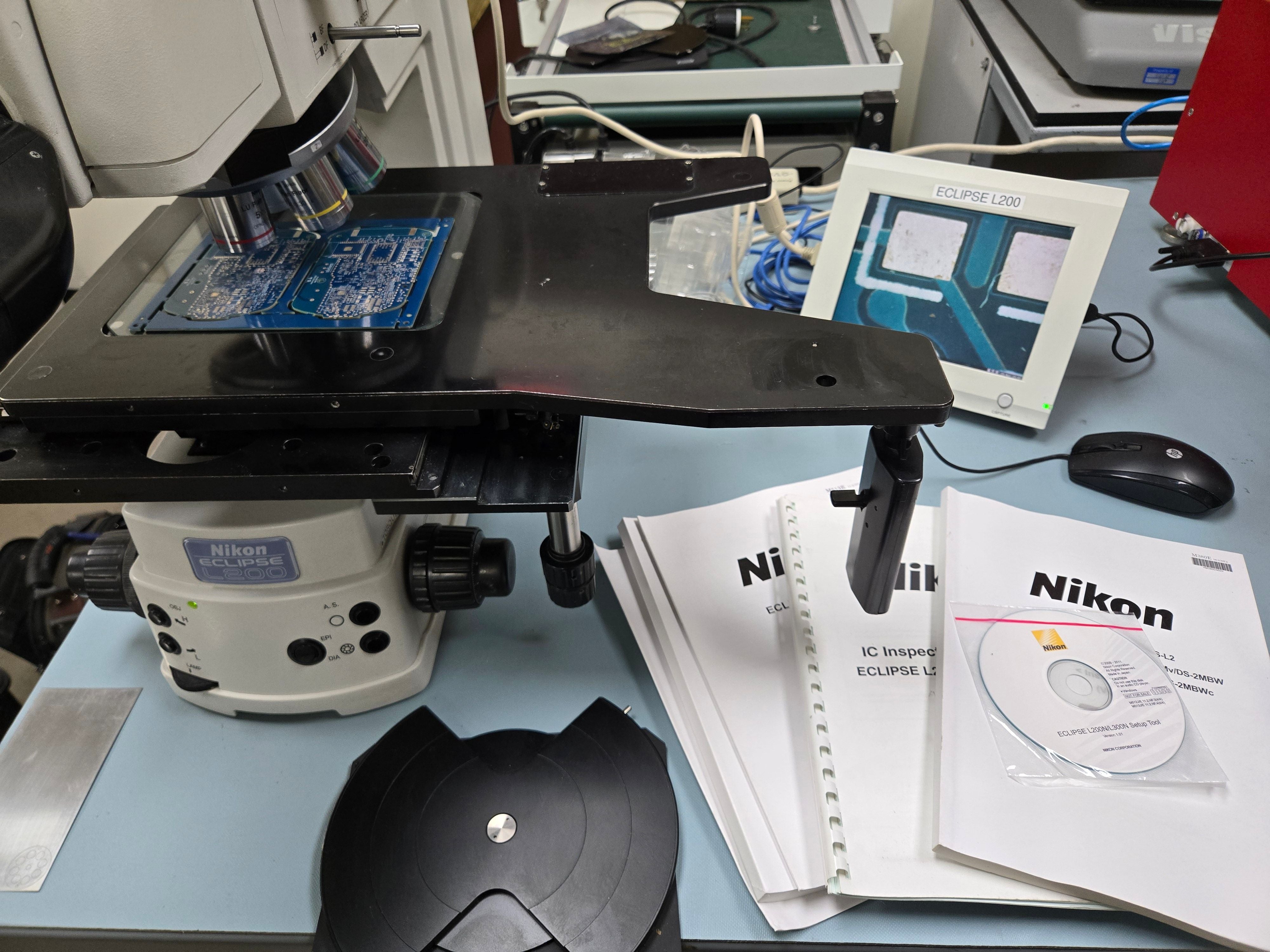 NIKON Eclipse L200D Semiconductor Microscope #930123