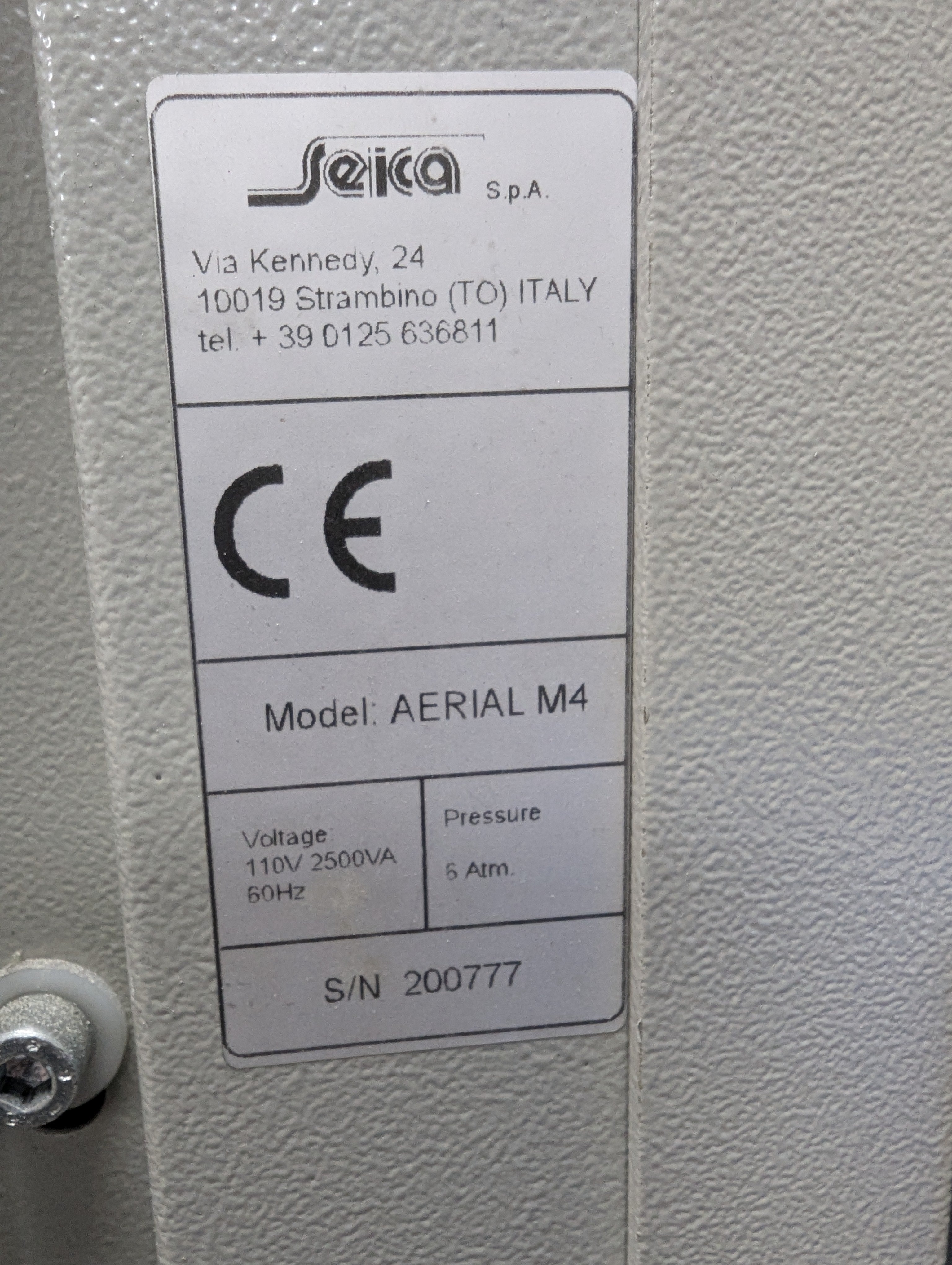 SEICA AERIAL M4 Flying Probe