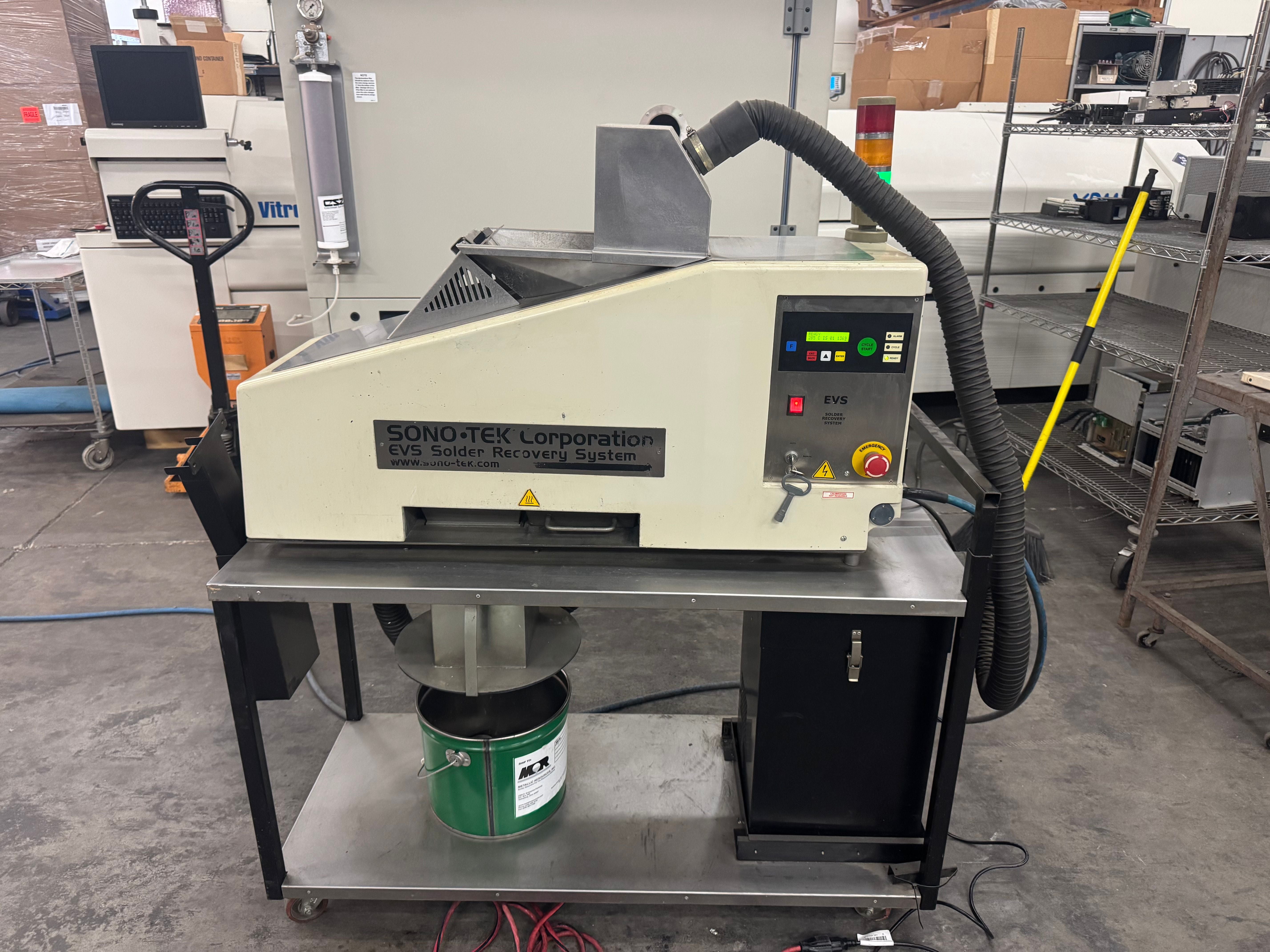 Sono-Tek EVS Solder Dross Recovery System