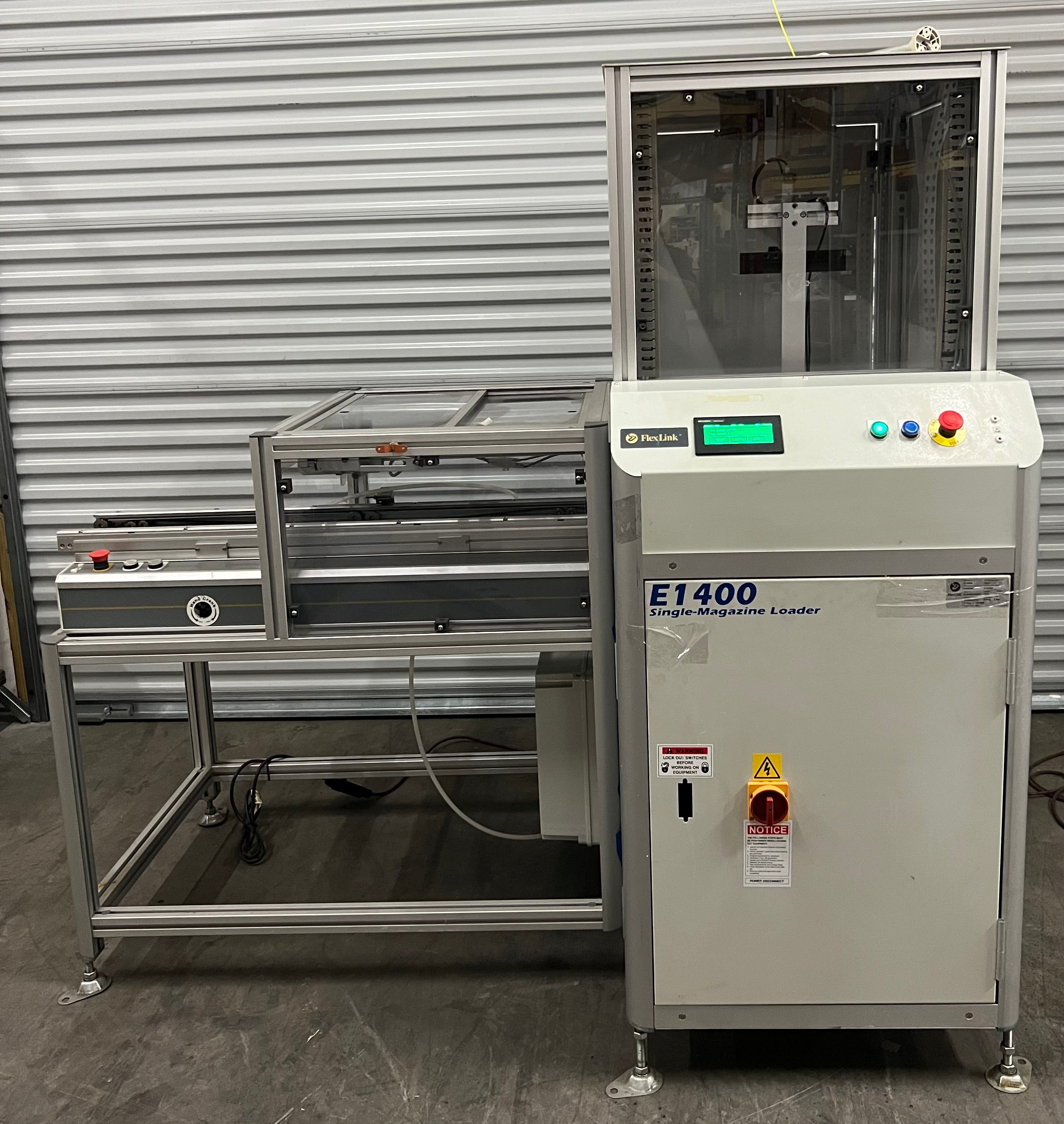 Flexlink E1400S End of Line Single Magazine loader