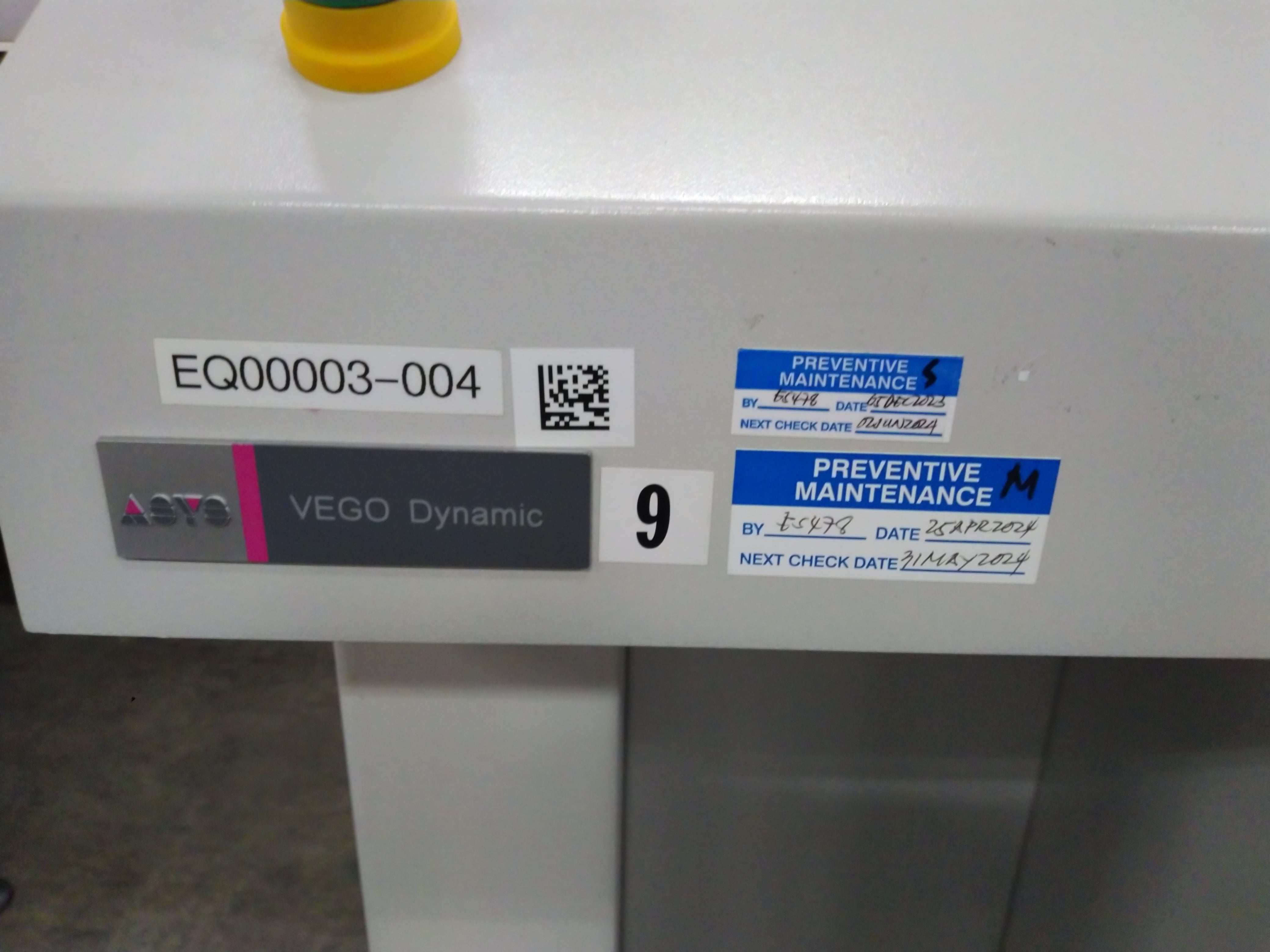 Assy Vego Dynamic TRM 01 Transfer Conveyor Length 530mm #090707