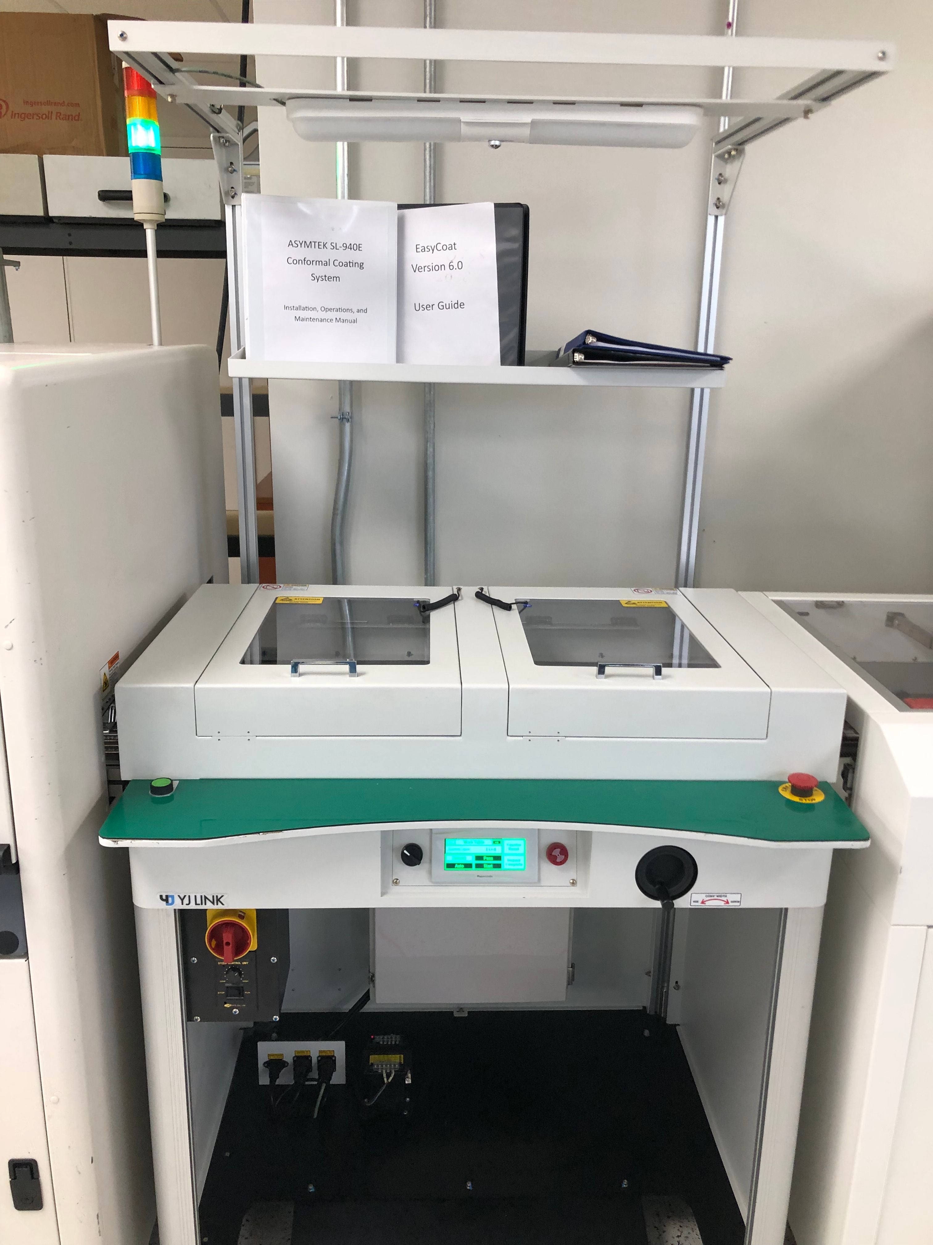 Nordson Asymtek SL-940, 2018 - Dual Valve, Conformal Coating Line
