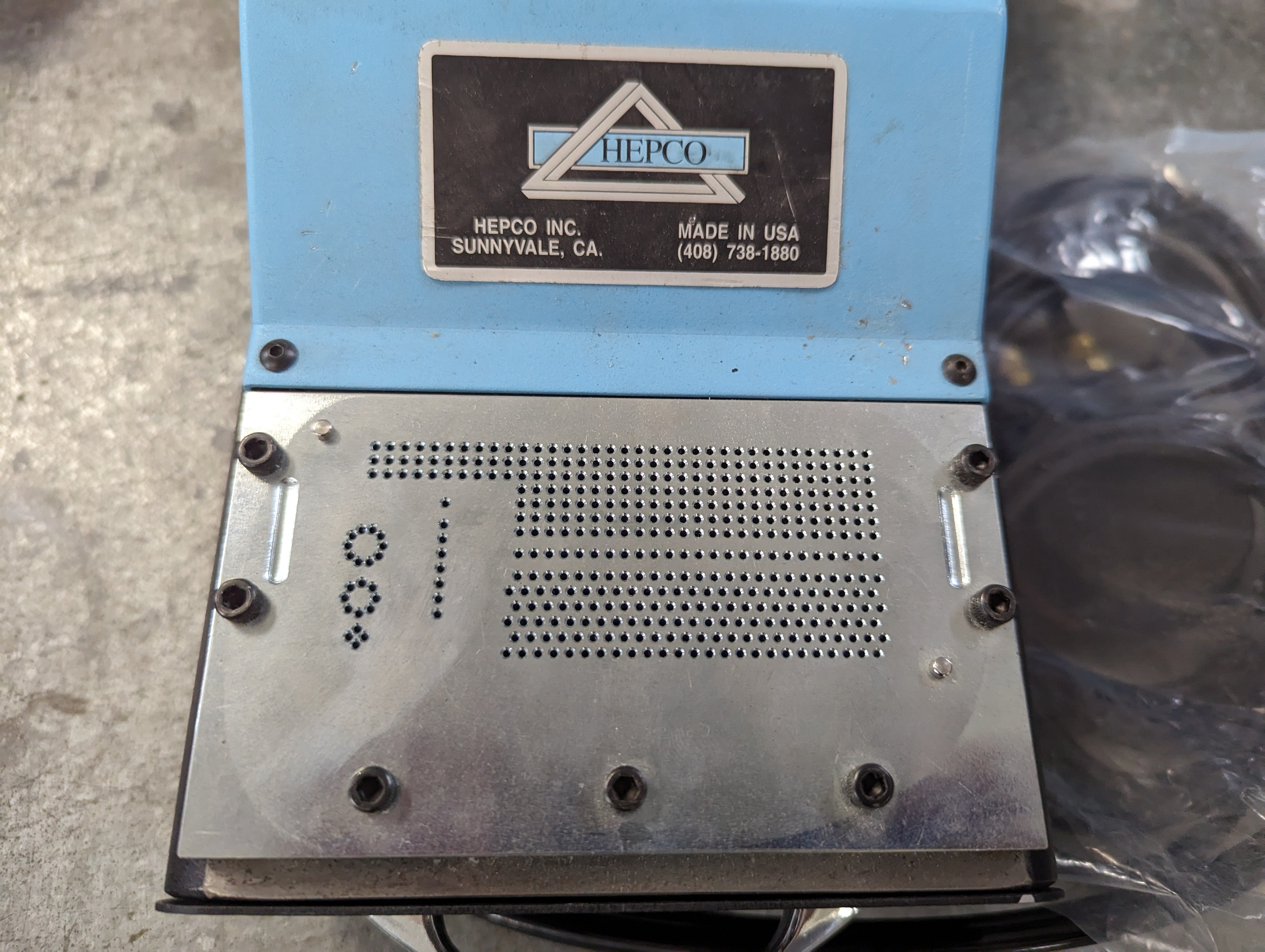 Hepco 3700-1 heavy duty lead shear