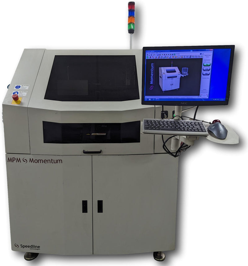 Speedline MPM Momentum Automatic Screen Printer - Autopin -  2013