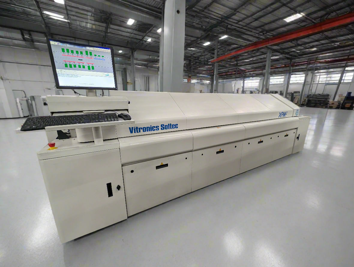 Vitronics Soltec XPM2-730 7 Zone Lead Free Reflow oven 208V