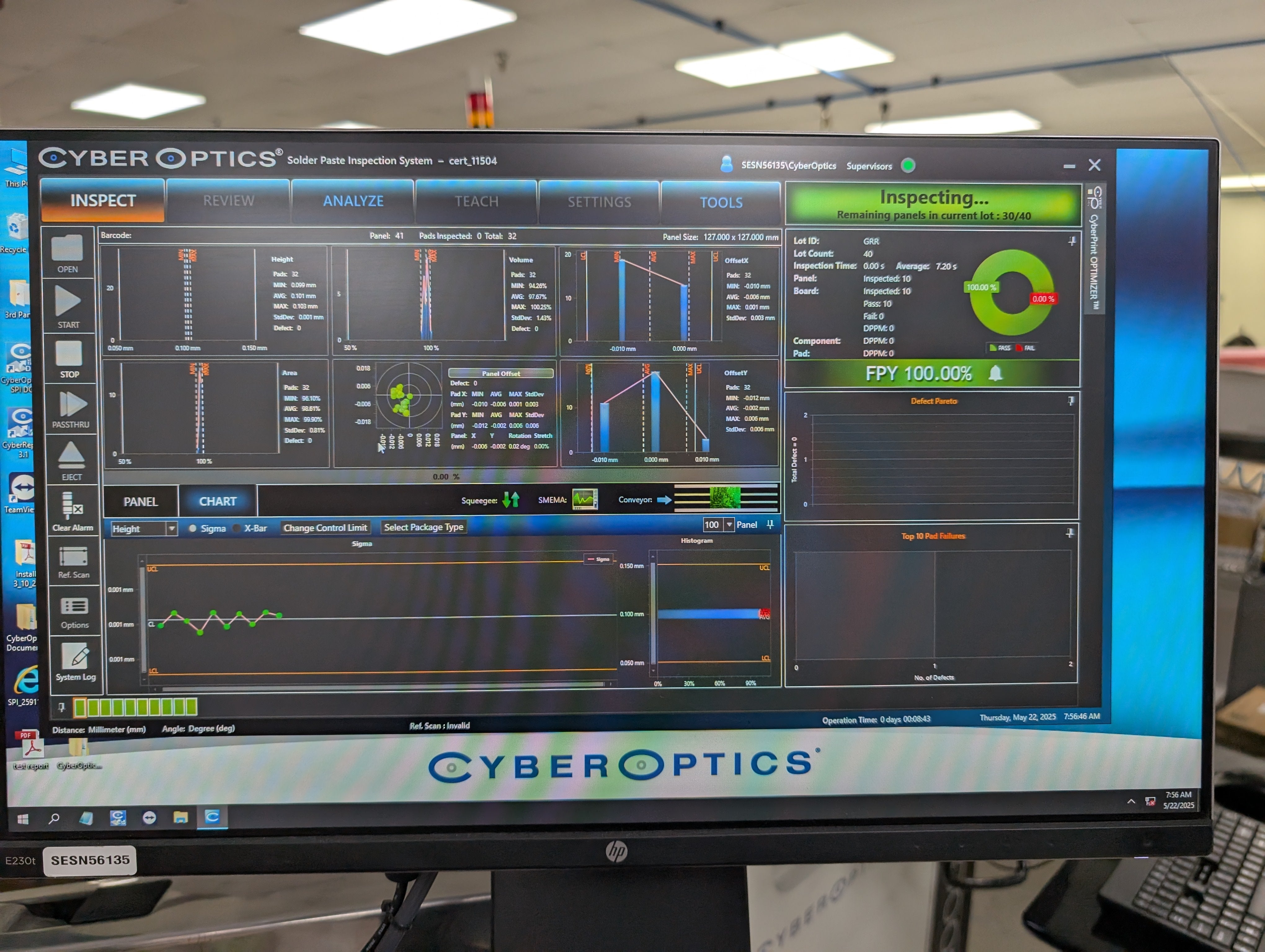 Cyberoptics SE600 3D SPI & SQ3000 3D AOI Package - 2020