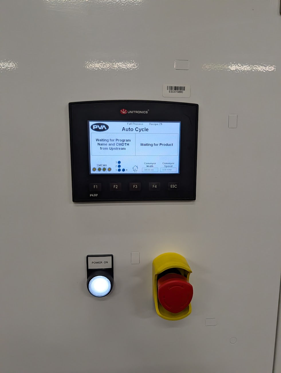 PVA Spectra - 24 2023 UV Conformal Coating Cure oven 24" wide 4 Lamp U1475