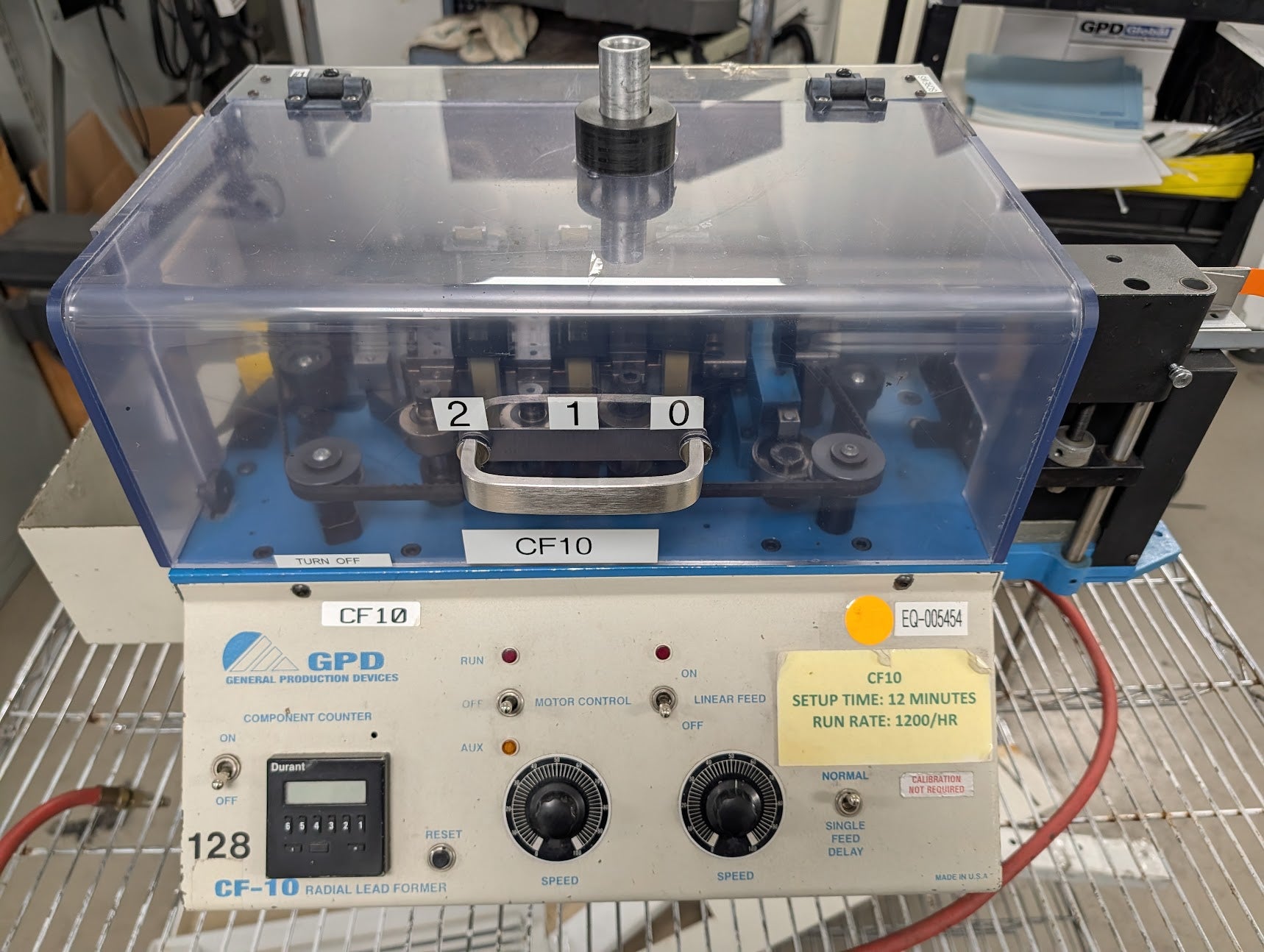 GPD CF-10 Loose Radial Component Forming
