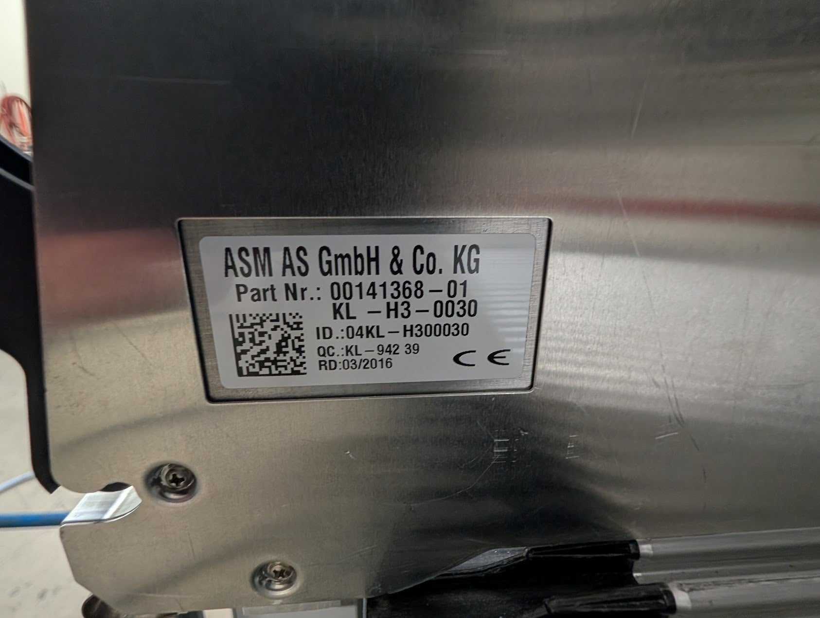 ASM Siplace 00141368-01 4mm 01005/008005 Tape Feeder