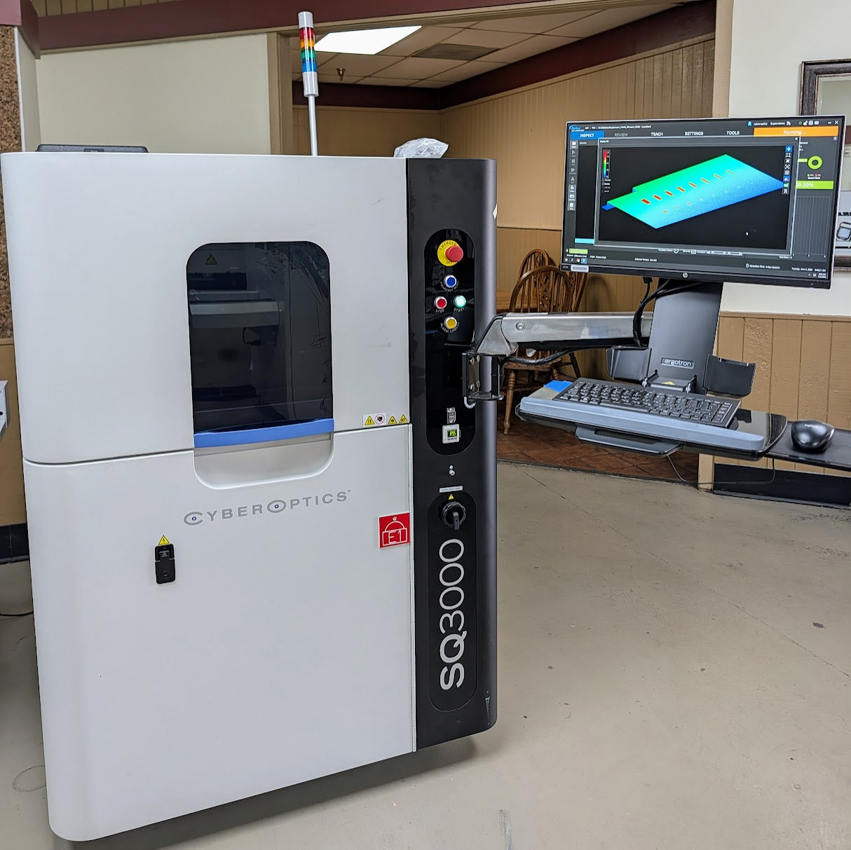 Cyberoptics SQ3000 3D AOI - 2022 # #S2201