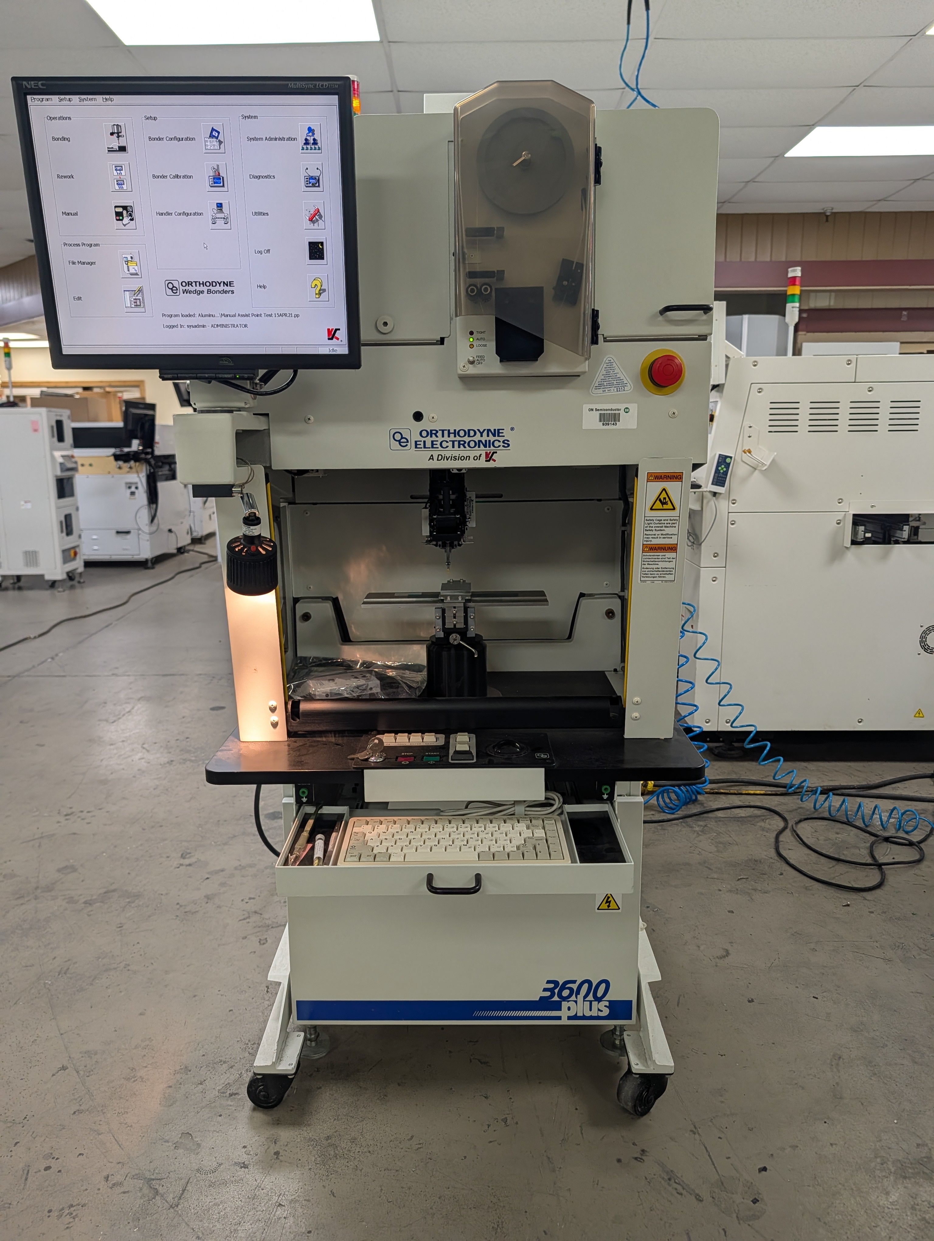 Orthodyne K&S 3600 Plus Ribbon Bonder - deep access