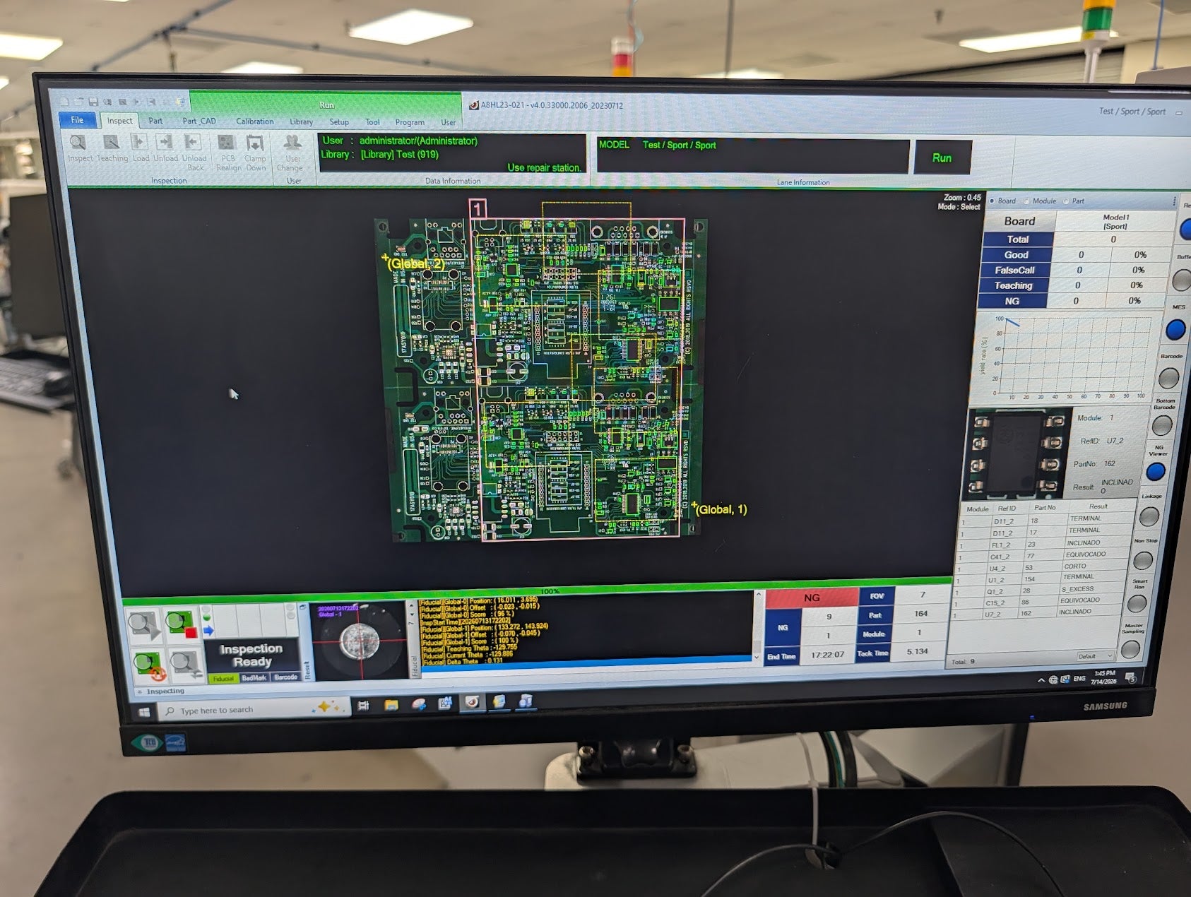 Pemtron ATHENA L 3D AOI - 2023 # A8HL23-21 PFI: 167
