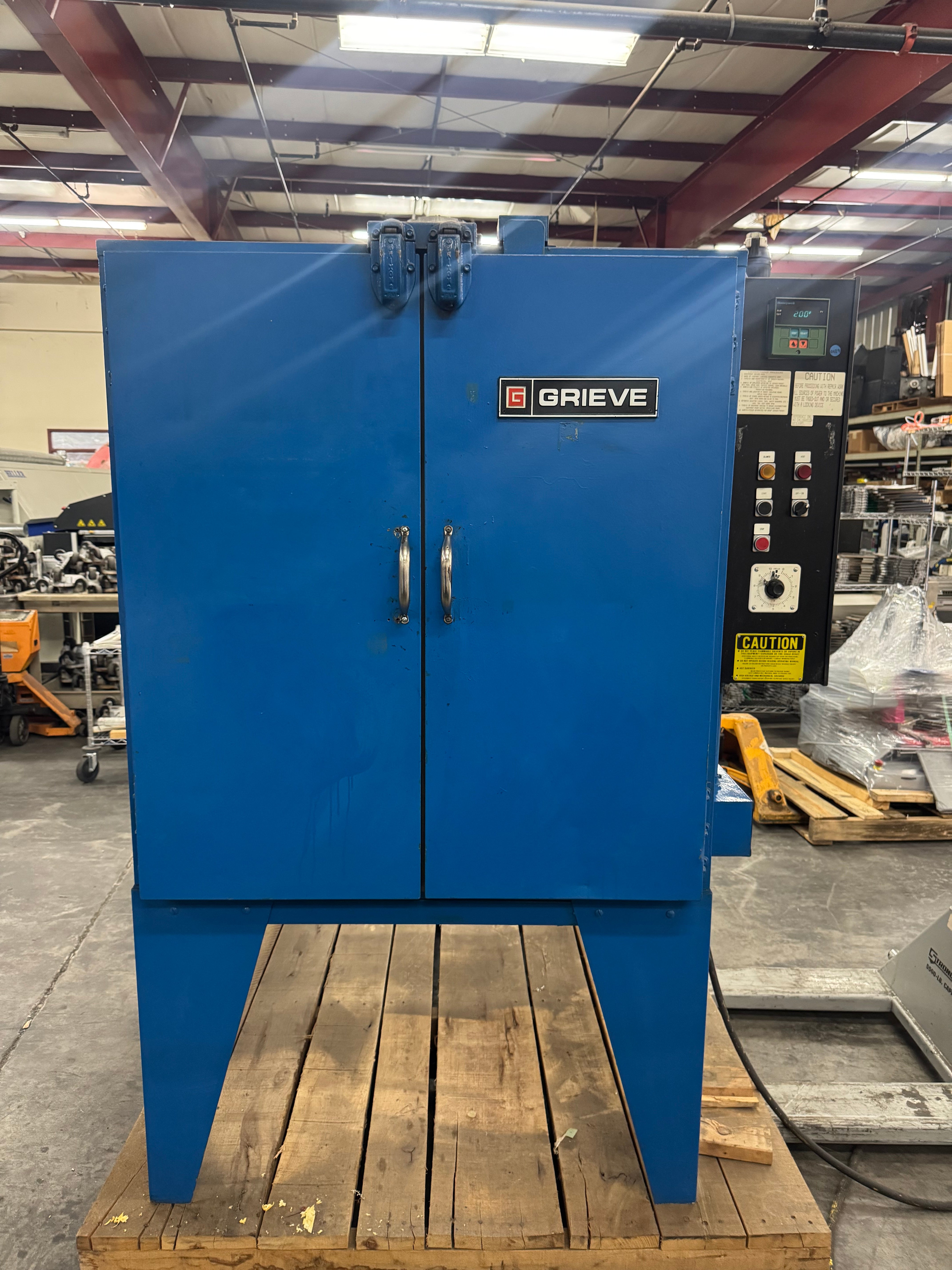 Grieve 343 Industrial bake oven 350F Max temp 3x4x3' Interior