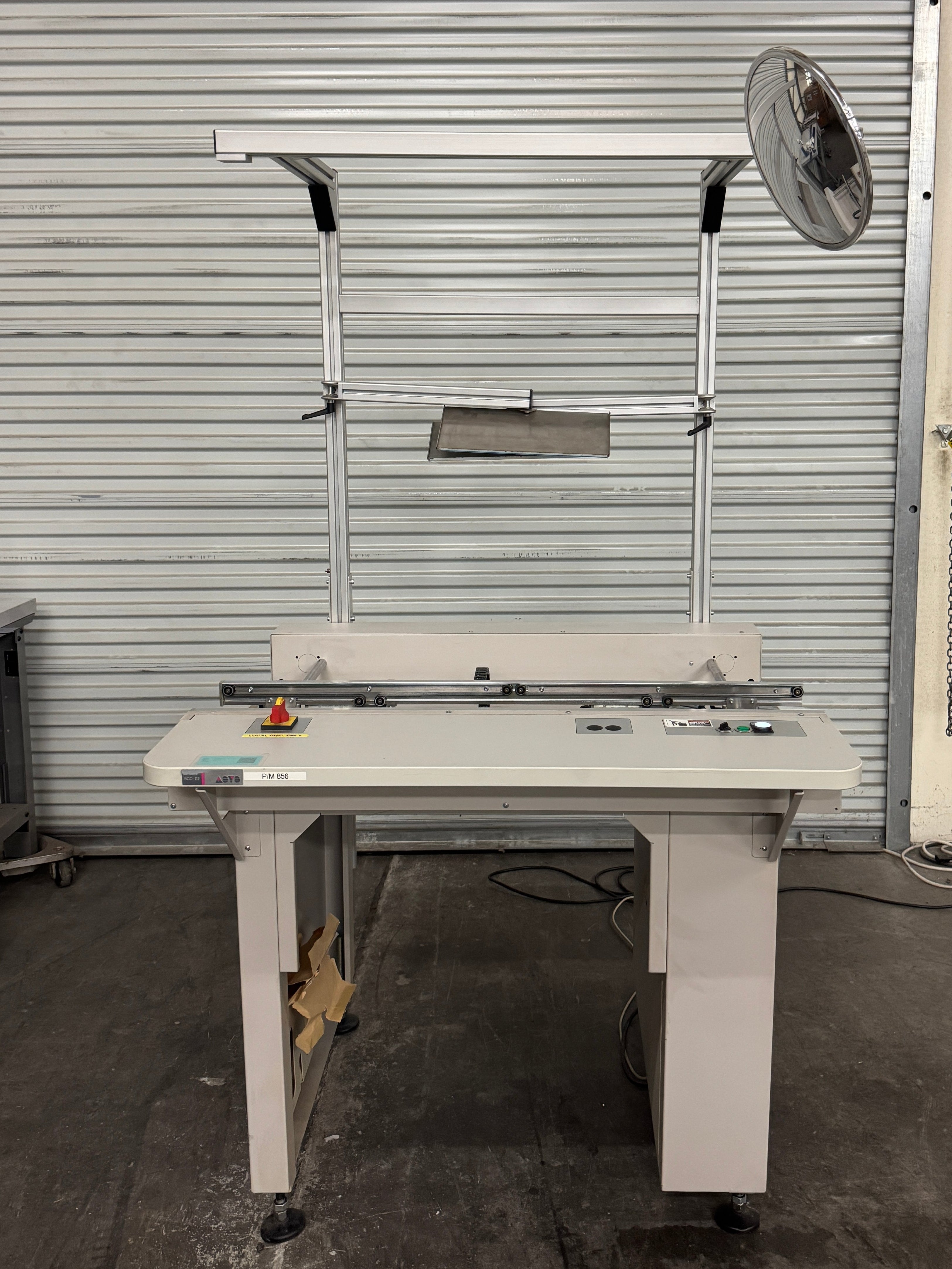 ASYS BCO 02 2 stage inspection conveyor 42" long