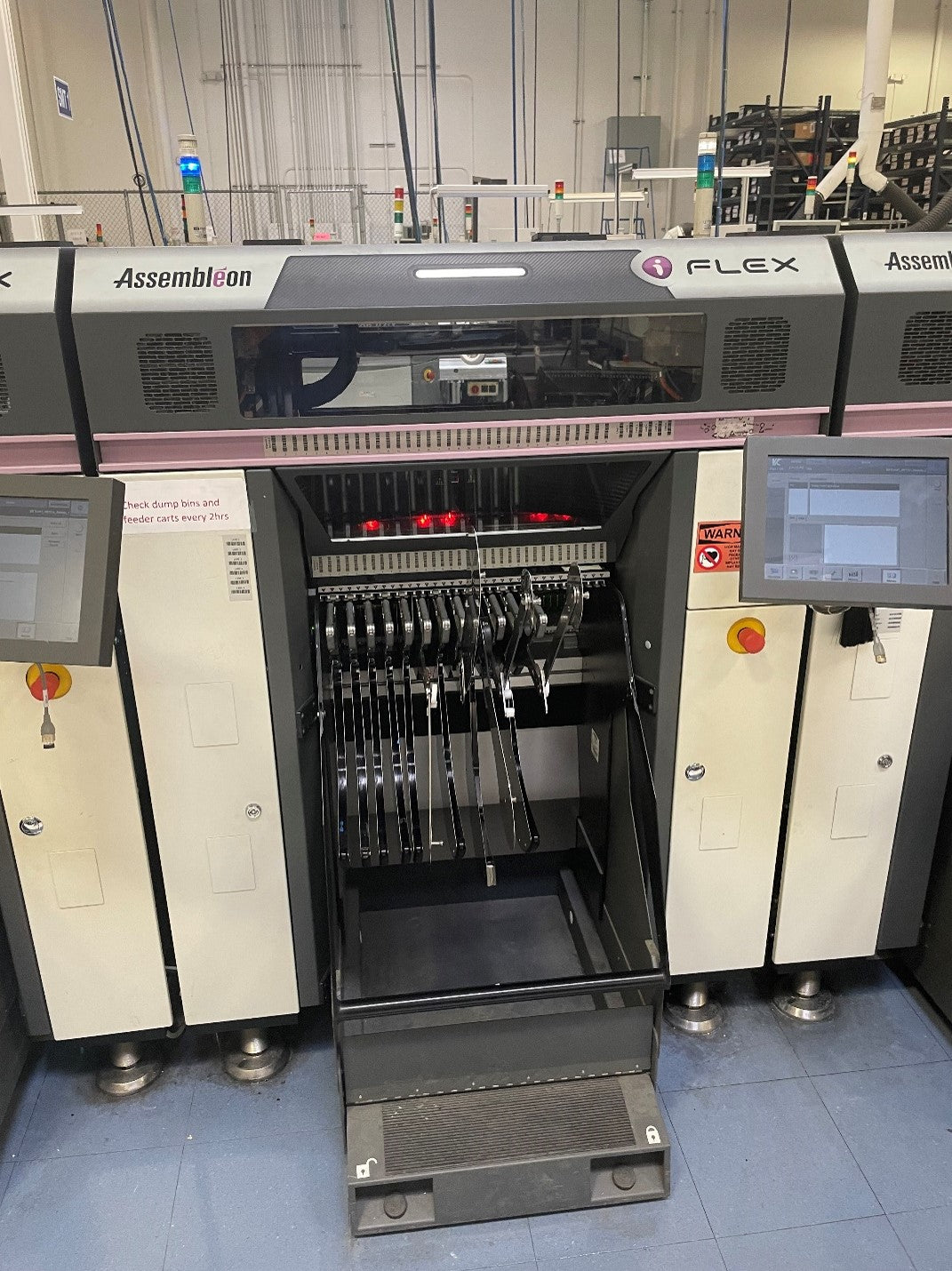 K&S Assembleon Complete Line: IFLEX (3 machines), Dek 03iX, Vitronics XPM3i, AOI, Feeders/trolleys & Handling equipment! - 2012