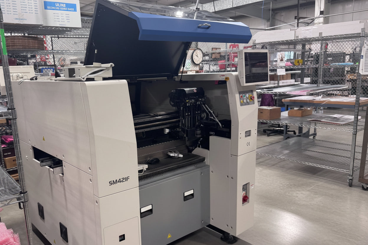 Hanwha Samsung SM421 F Pick and Place Machine #CW-2654-B2