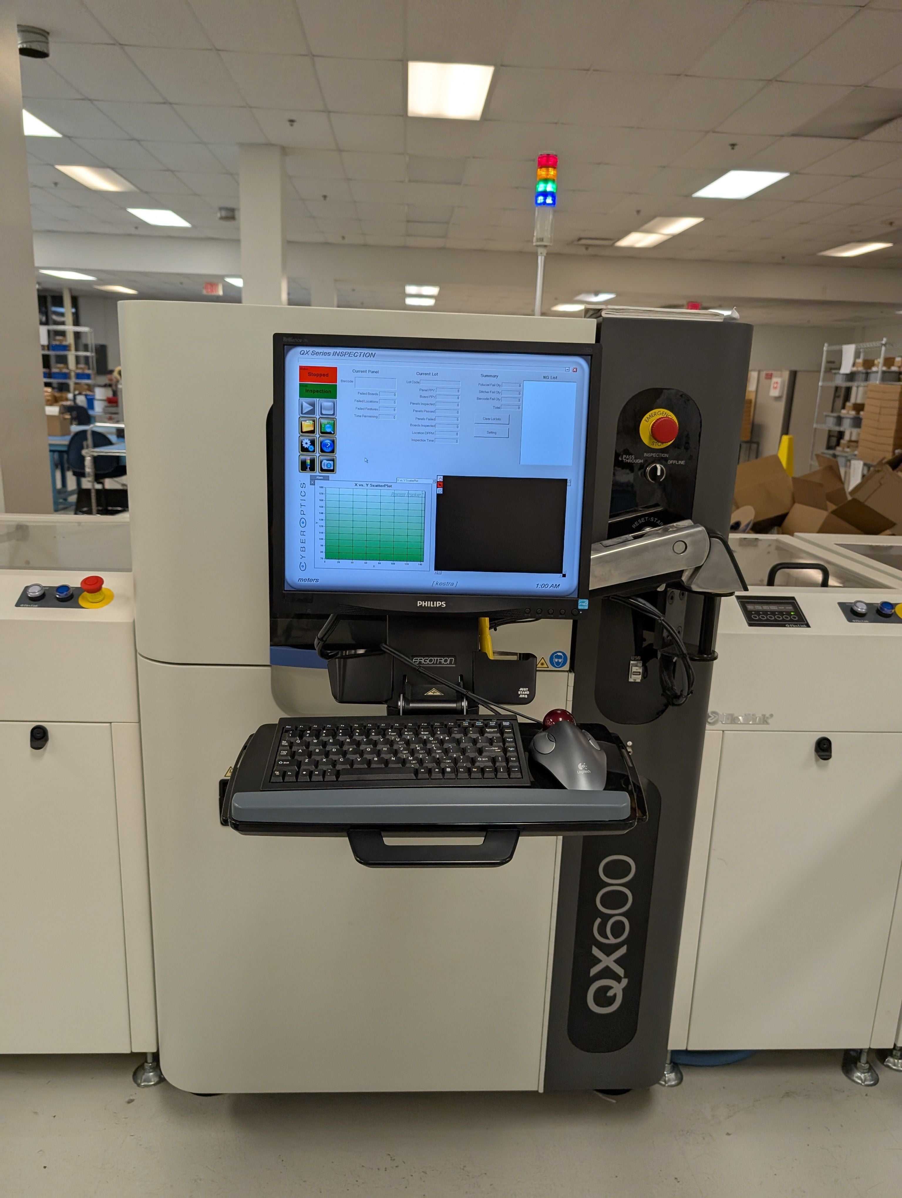Cyberoptics QX600 AOI - 2015 #25072