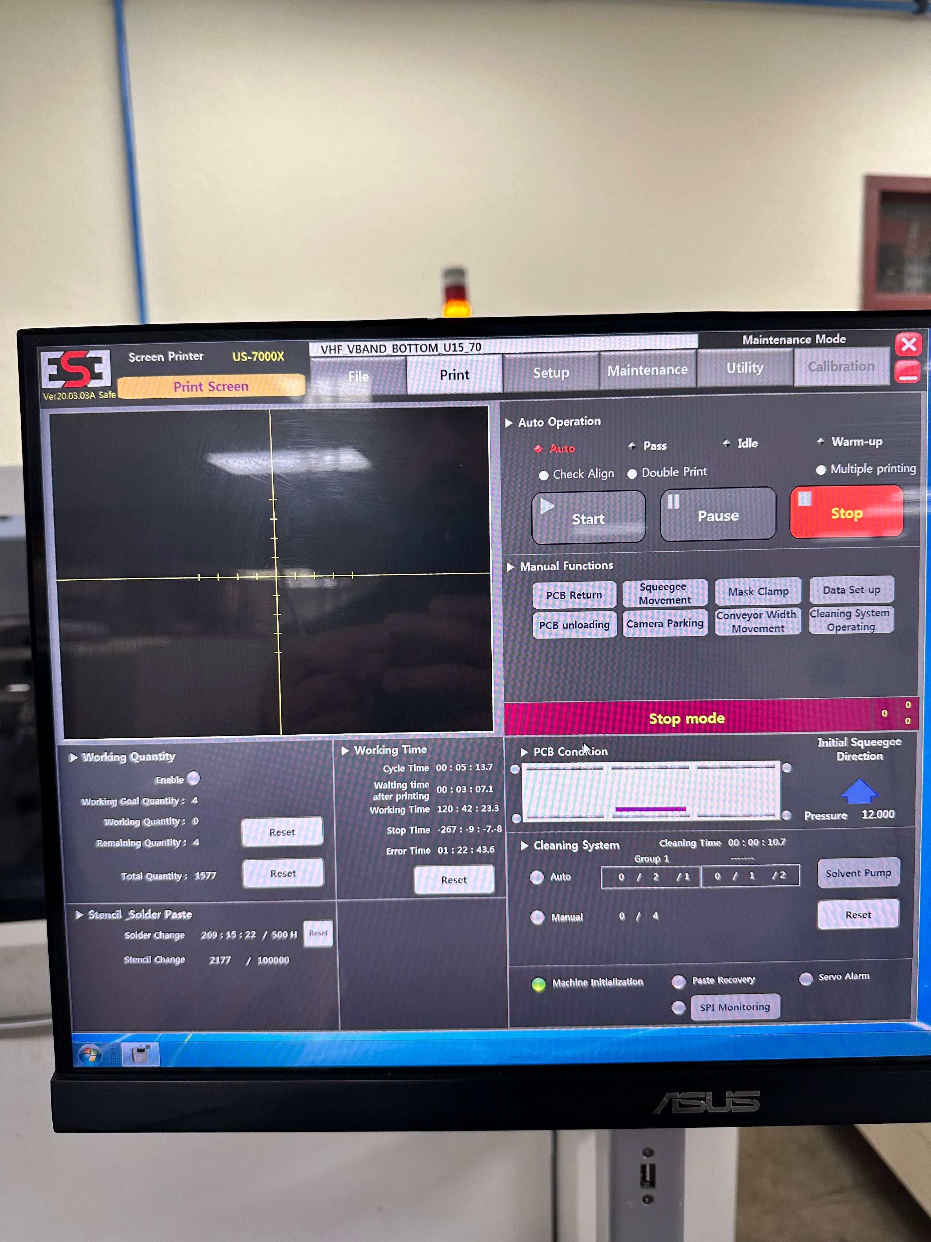 ESE US-7000X Screen Printer -2019 #19051664