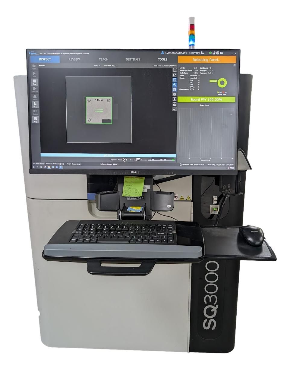 Cyberoptics SQ3000 3D AOI - 2020 #S3300