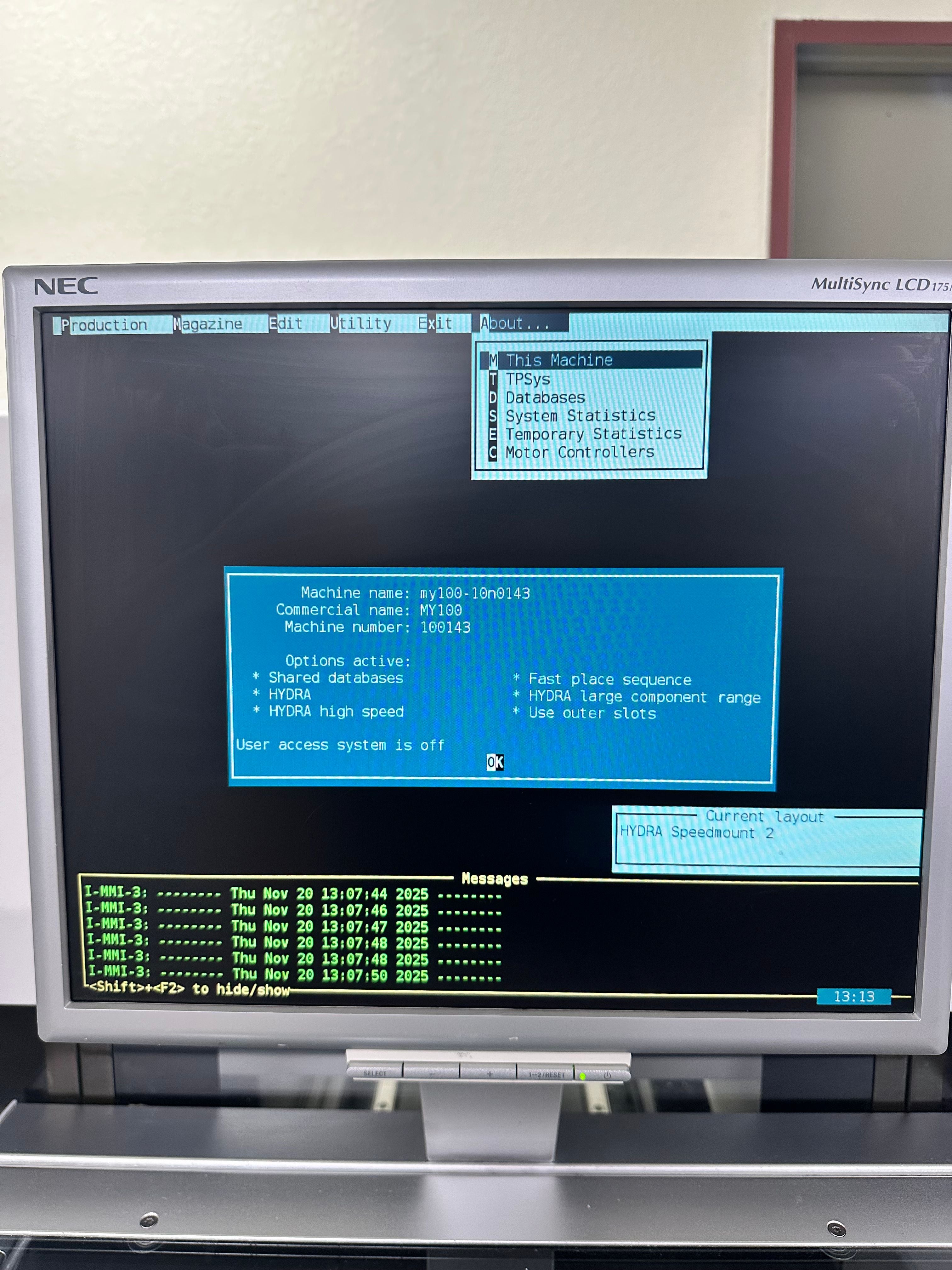 Mycronic My100 SXe-10 Pick and Place 2011 #100143