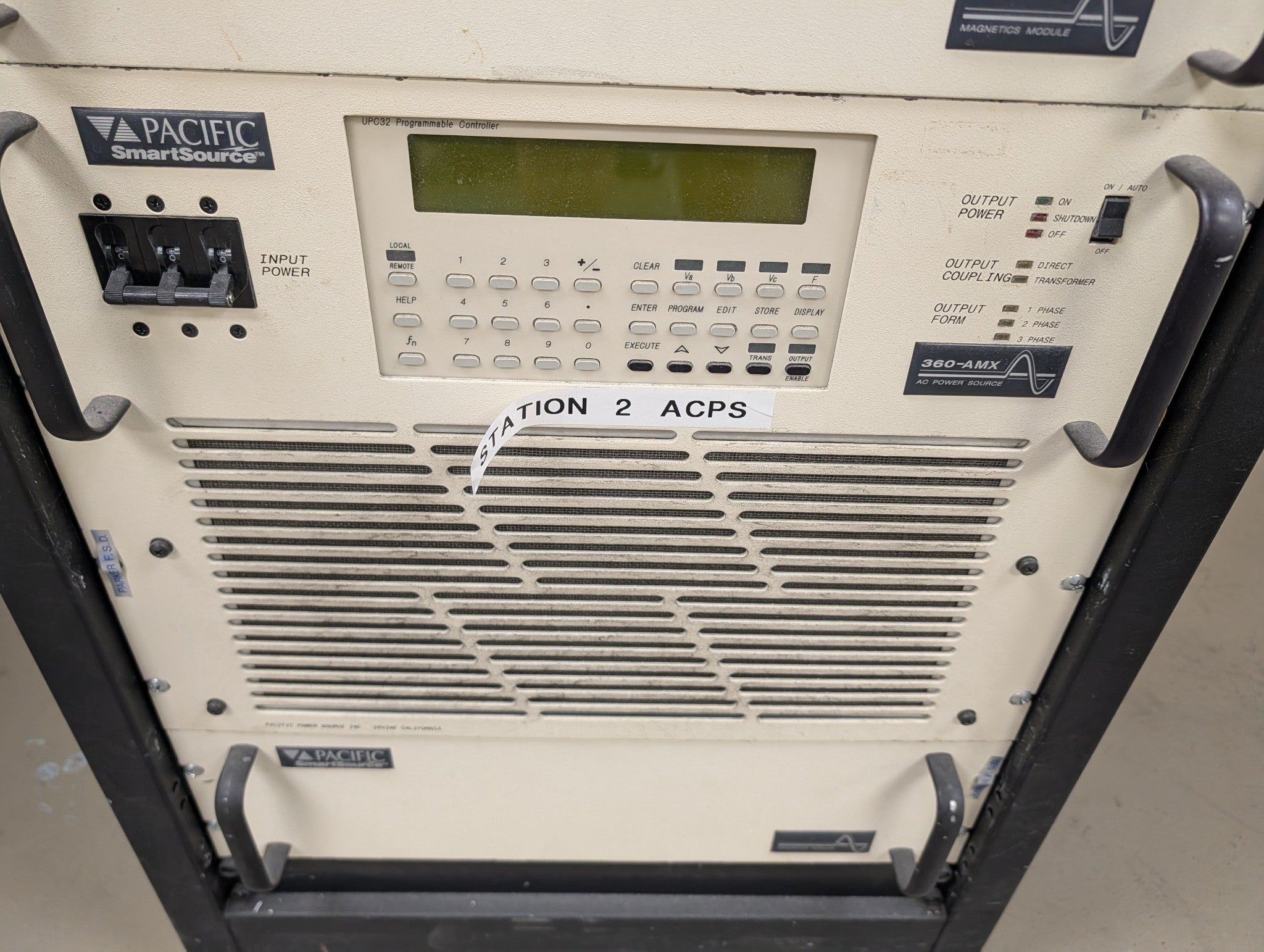 Pacific SmartSource 360-AMX AC Power supply x 2 + Agilent DC Power Supply E3645A