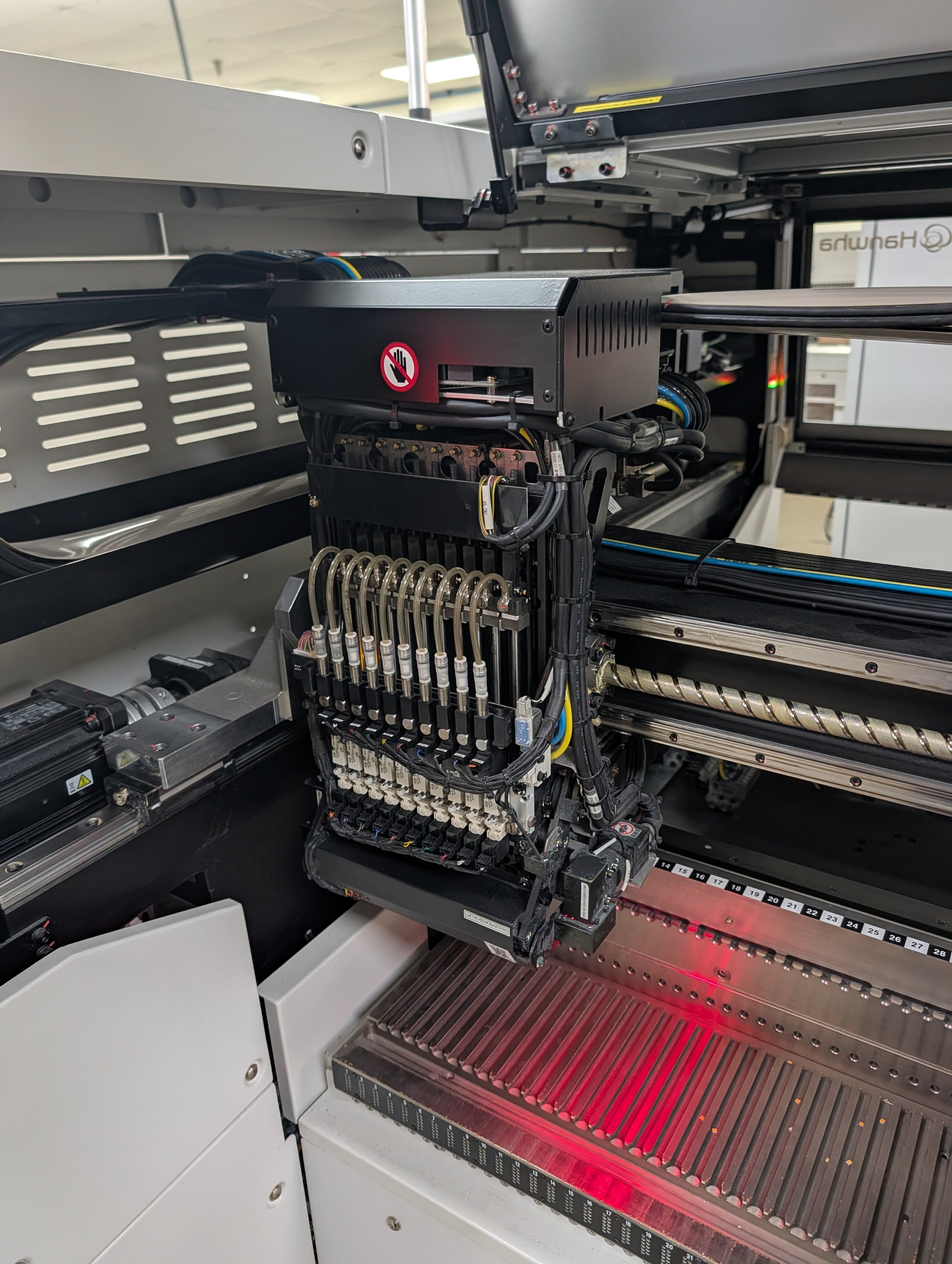 Hanwha SM481Plus High Speed Flexible Placement Machine - 2020 #DF-3137 Long Board