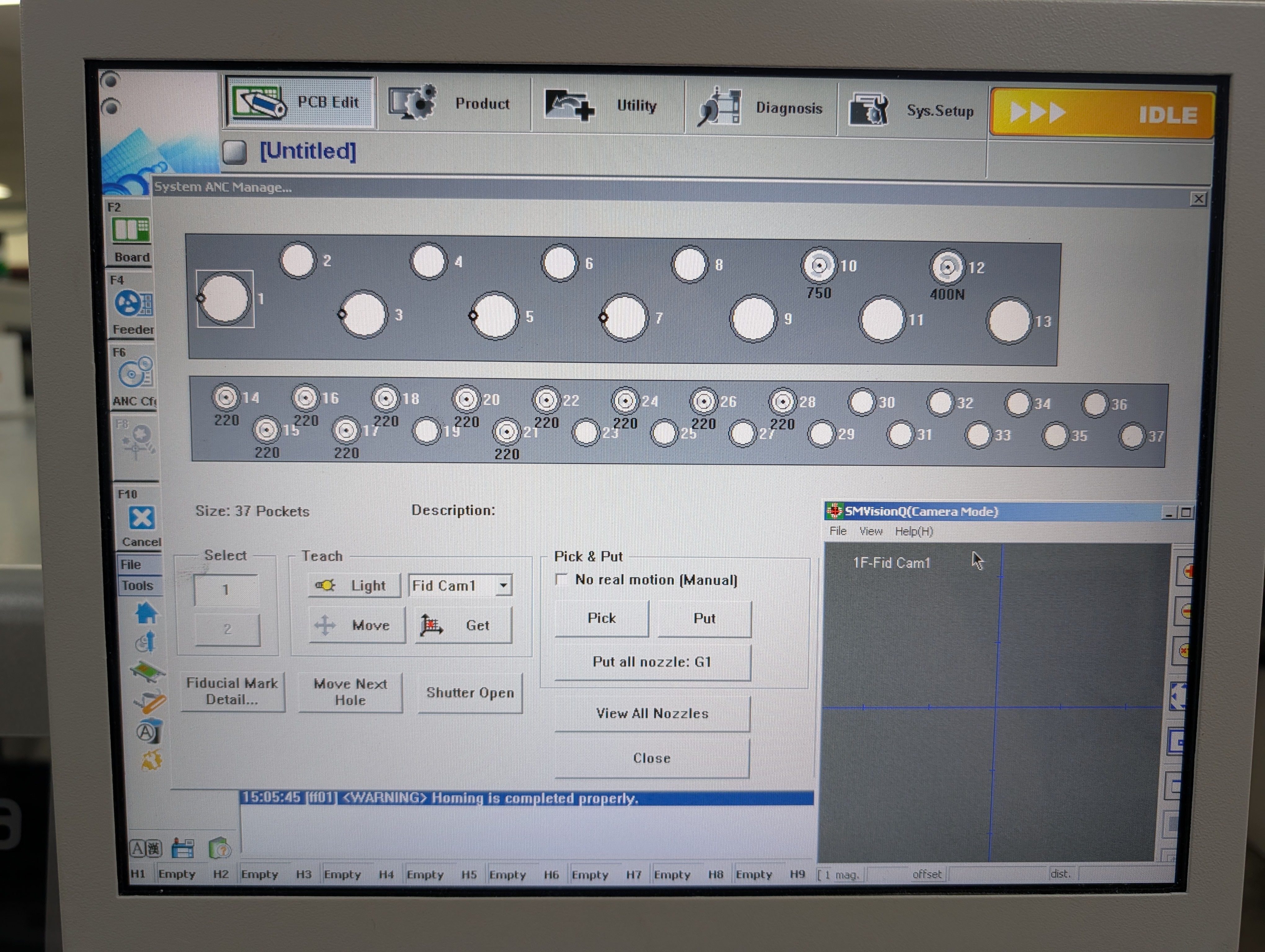 Hanwha SM481Plus High Speed Flexible Placement Machine - 2020 #DF-3137 Long Board
