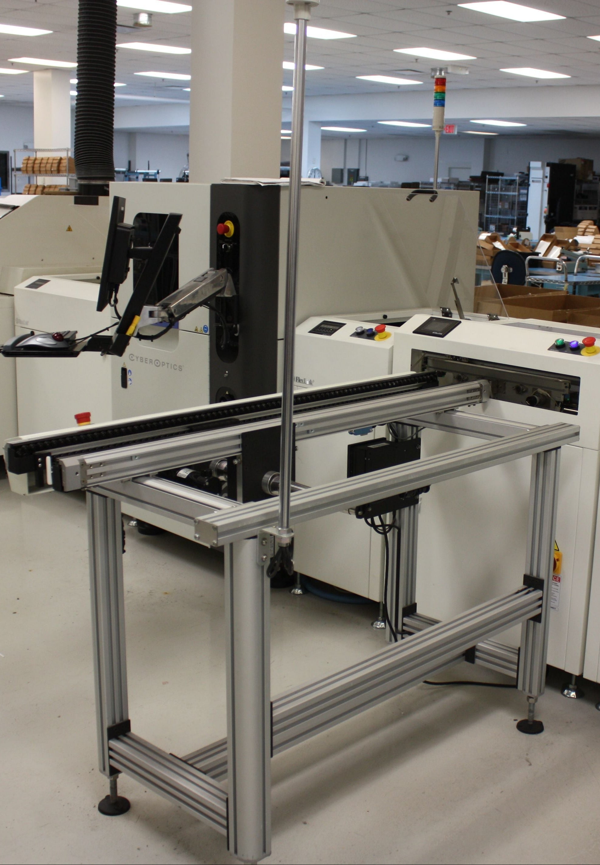 Simplimatic Automation Cimtrak 2160 Roller Chain accumulation conveyor