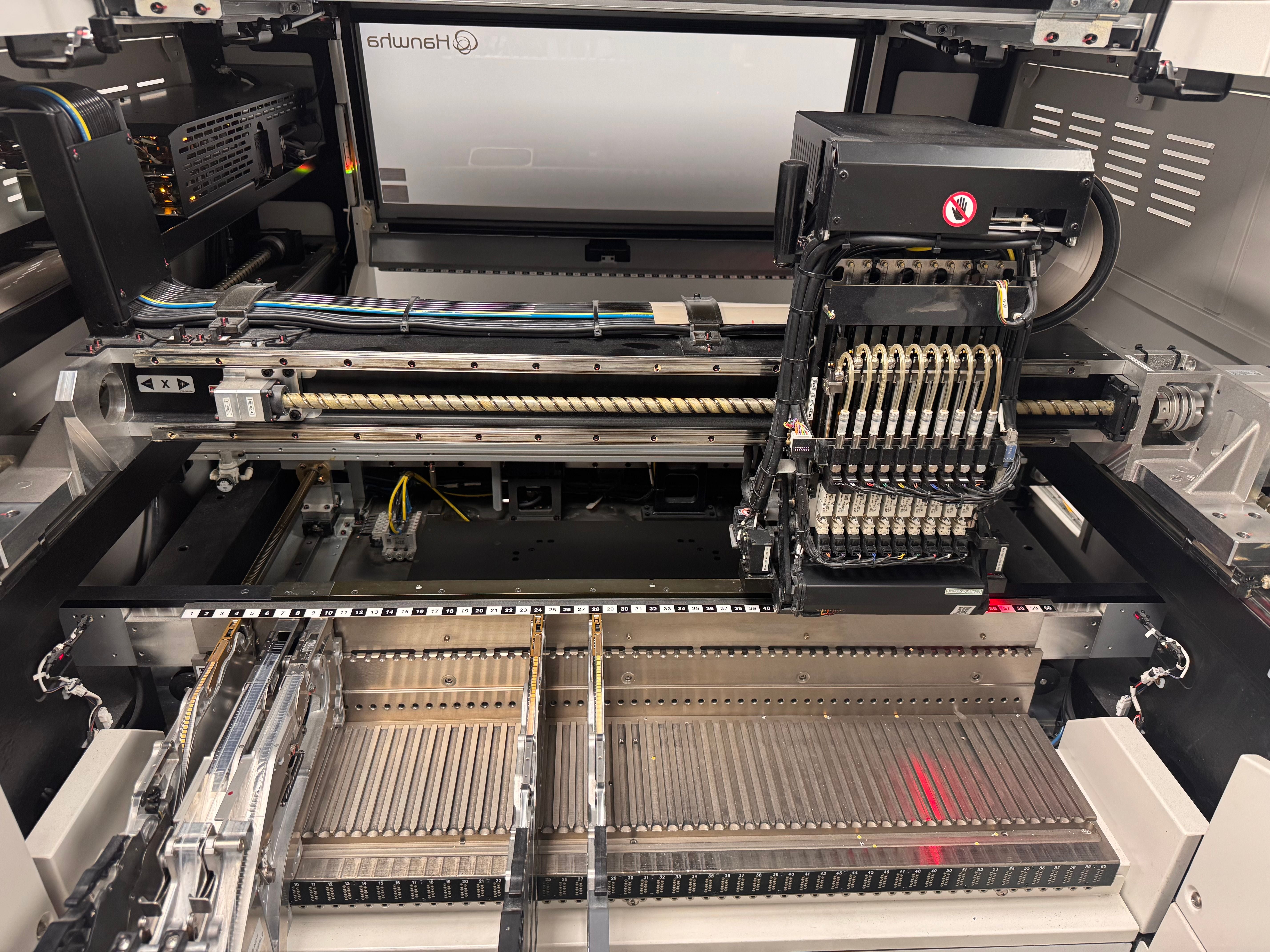 Hanwha SM481Plus High Speed Flexible Placement Machine - 2020 #DF-3137 Long Board