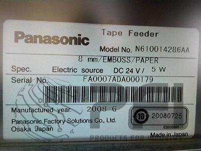 Panasonic Tape Feeder 8mm / EMBOSS / PAPER