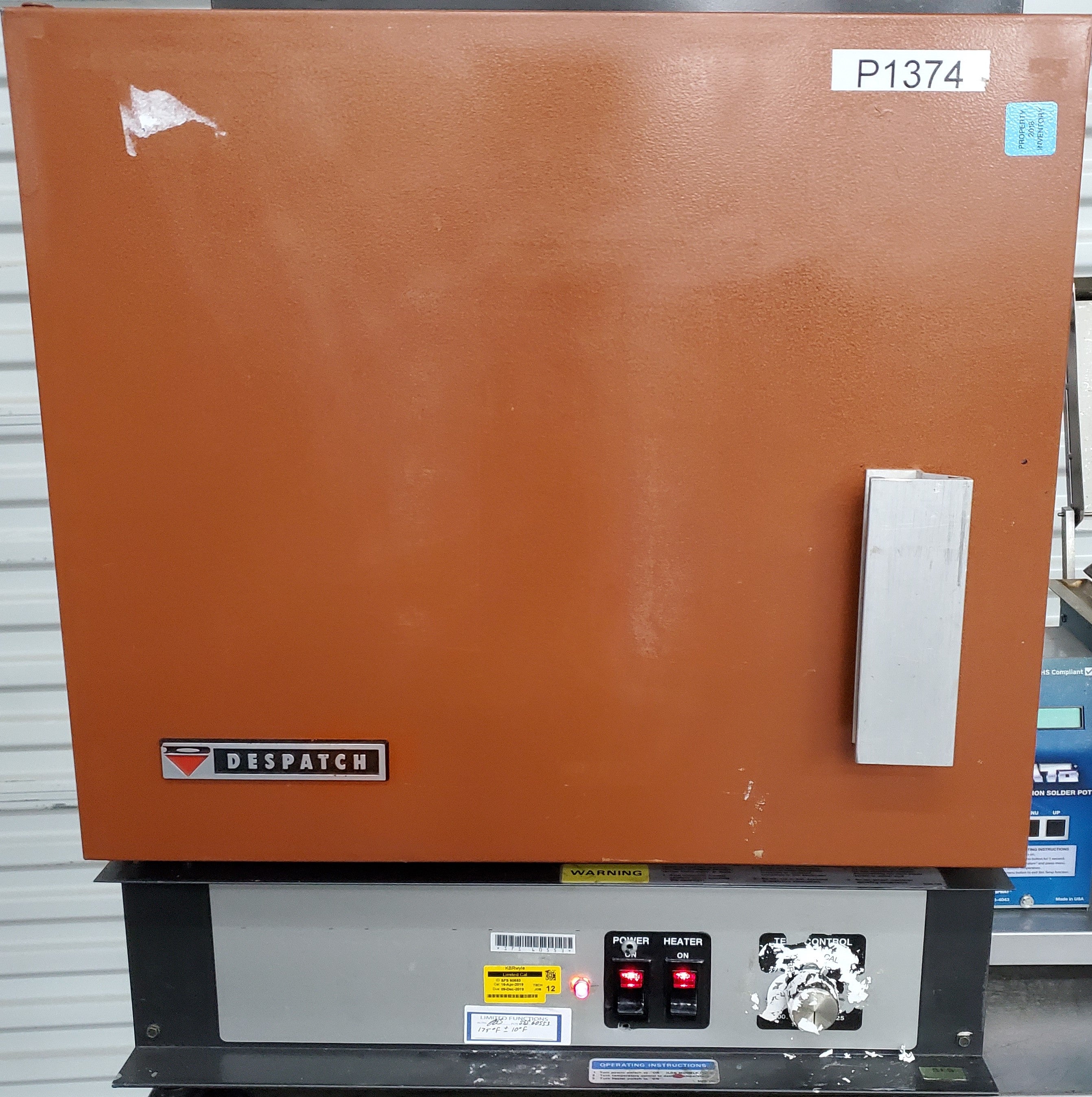 Despatch LDB1-17 Benchtop bake / lab oven