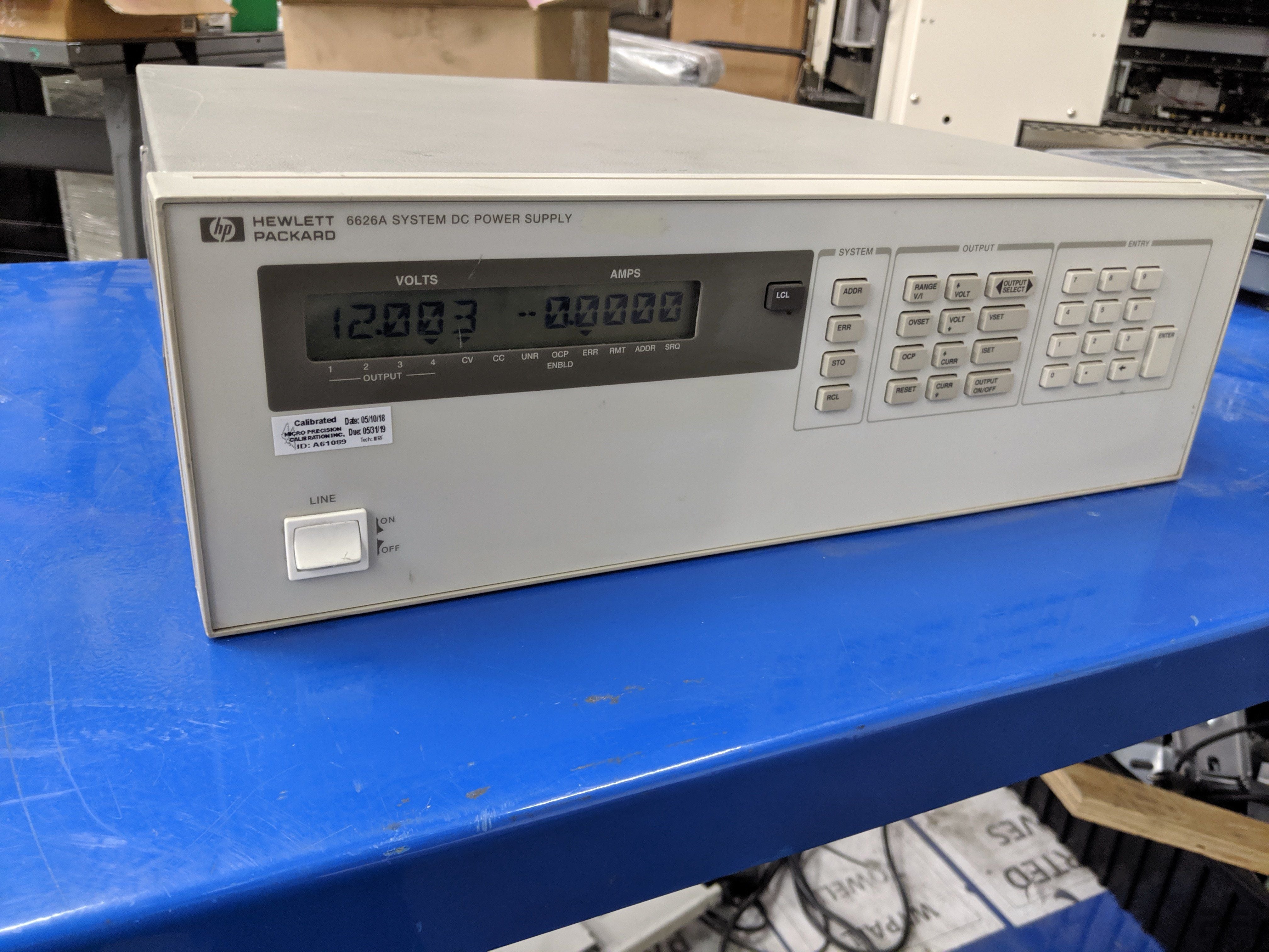 HP 6626A DC Power Supply