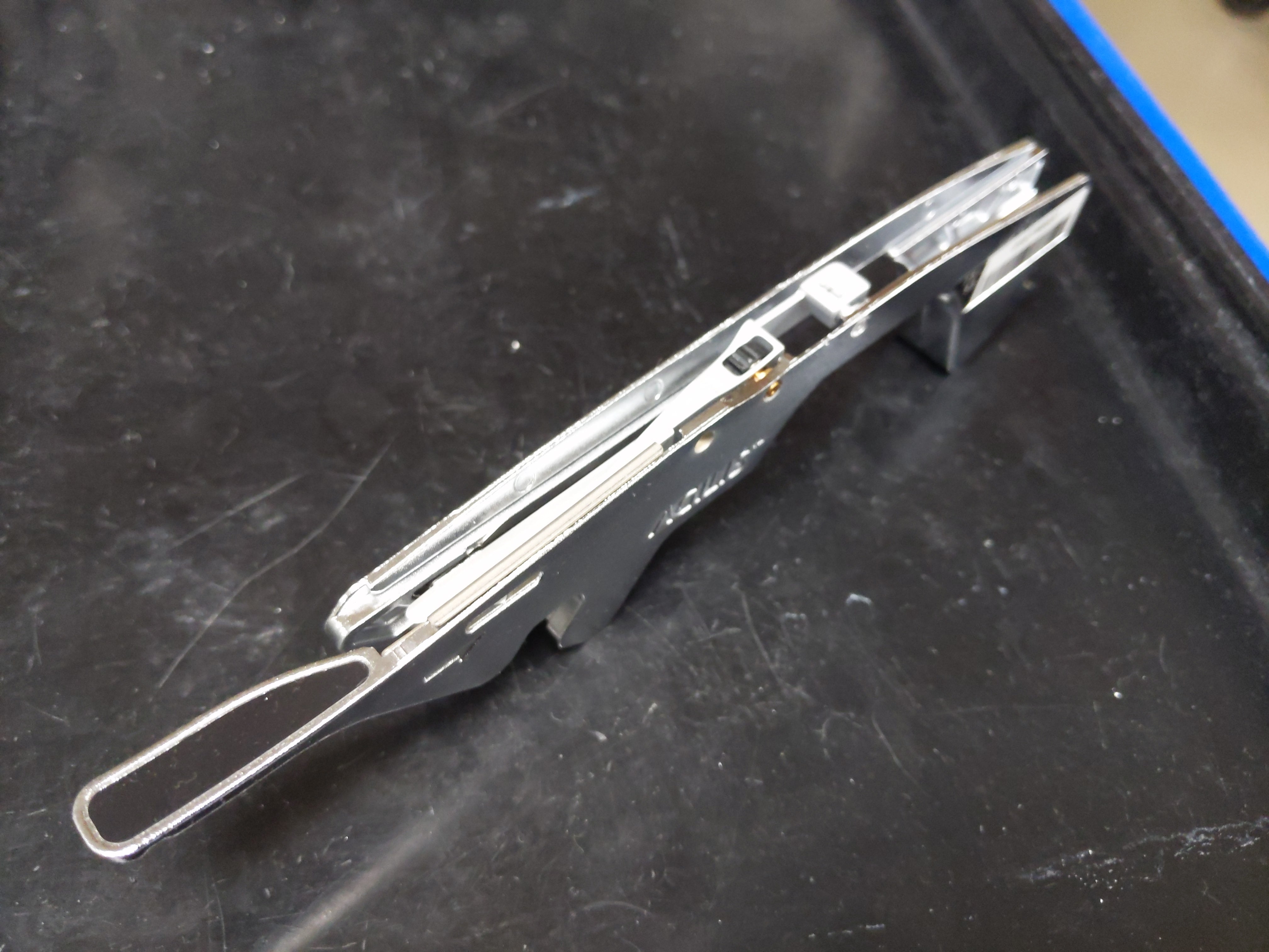 Mycronic Agilis Black 12mm 7.5 - 9.5MM - L-014-1552 feeder inserts MYDATA