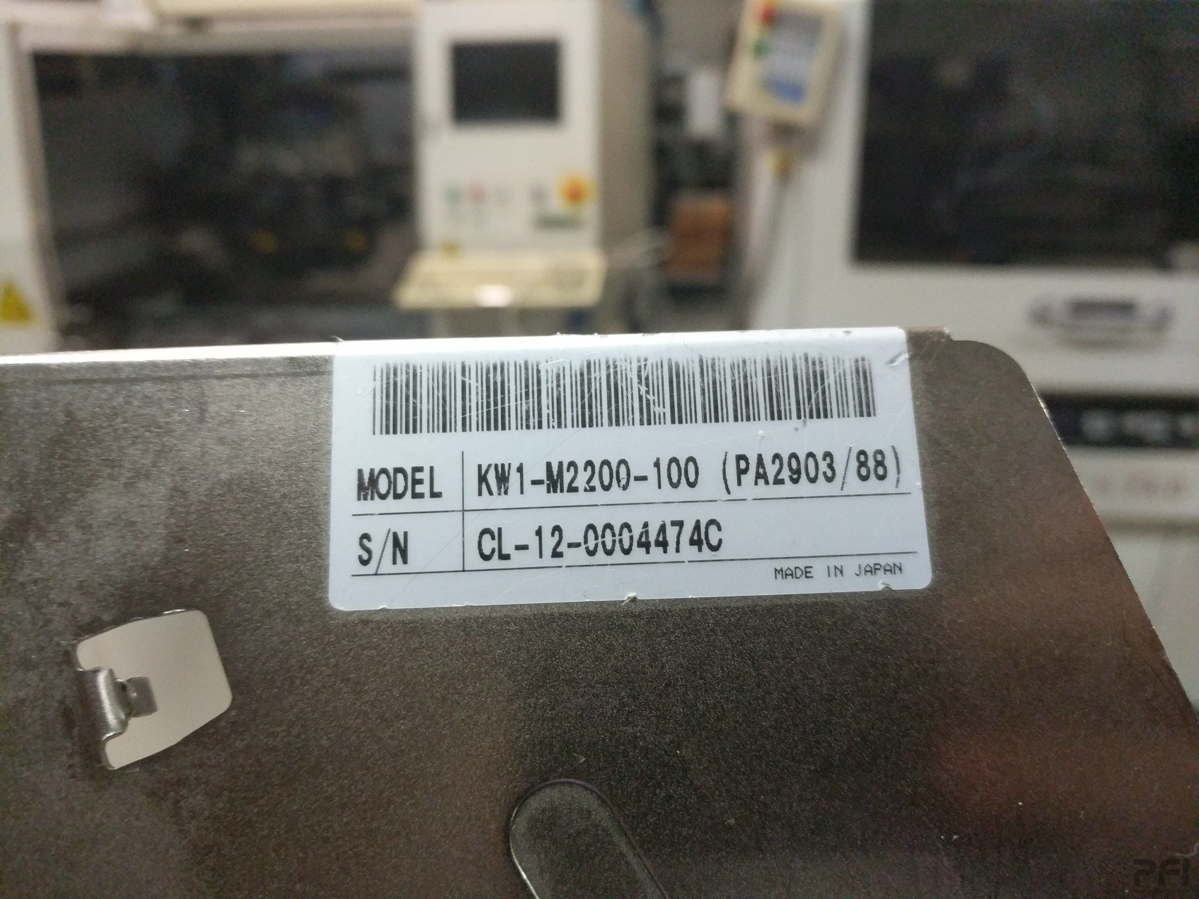 Assembleon Philips CL12 12mm tapr feeder kw1-M2200-100 PA2903/88