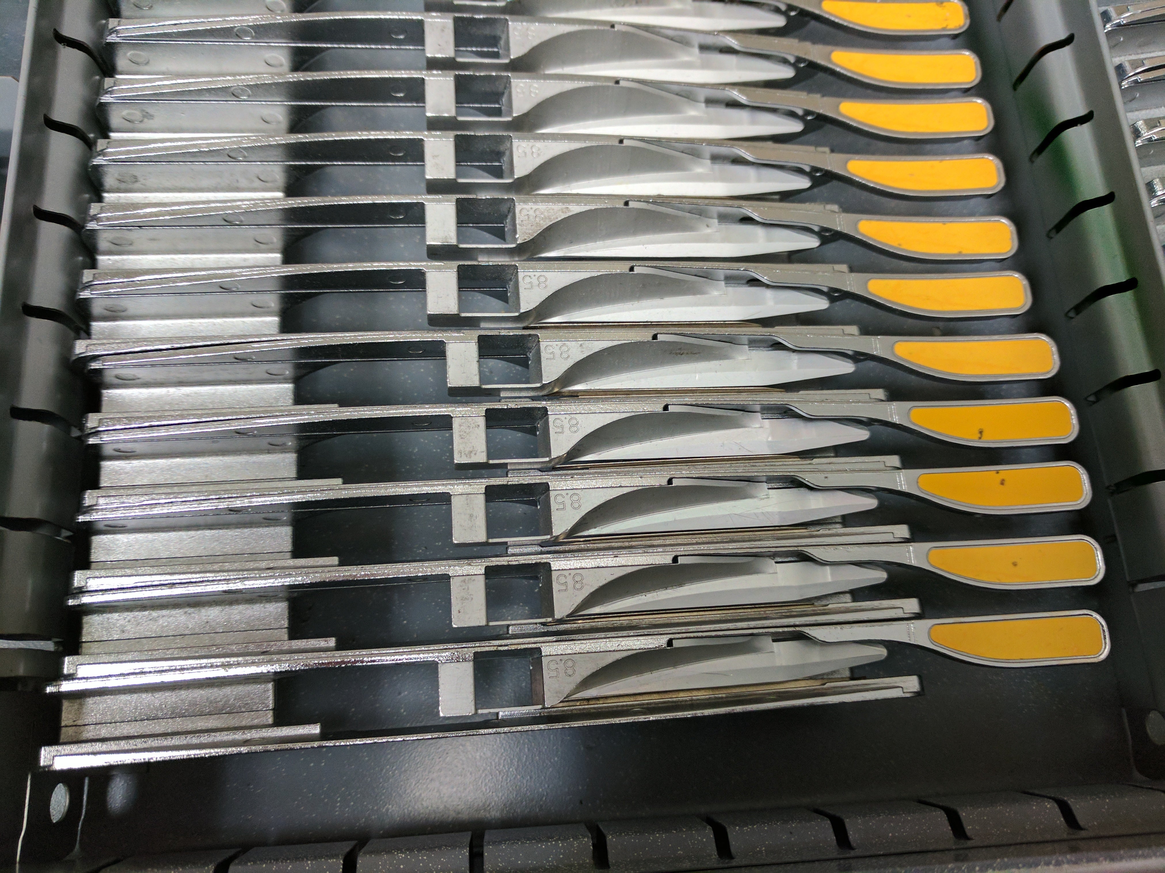 MyData Agilis 8.5 12mm yellow feeder L-014-1490