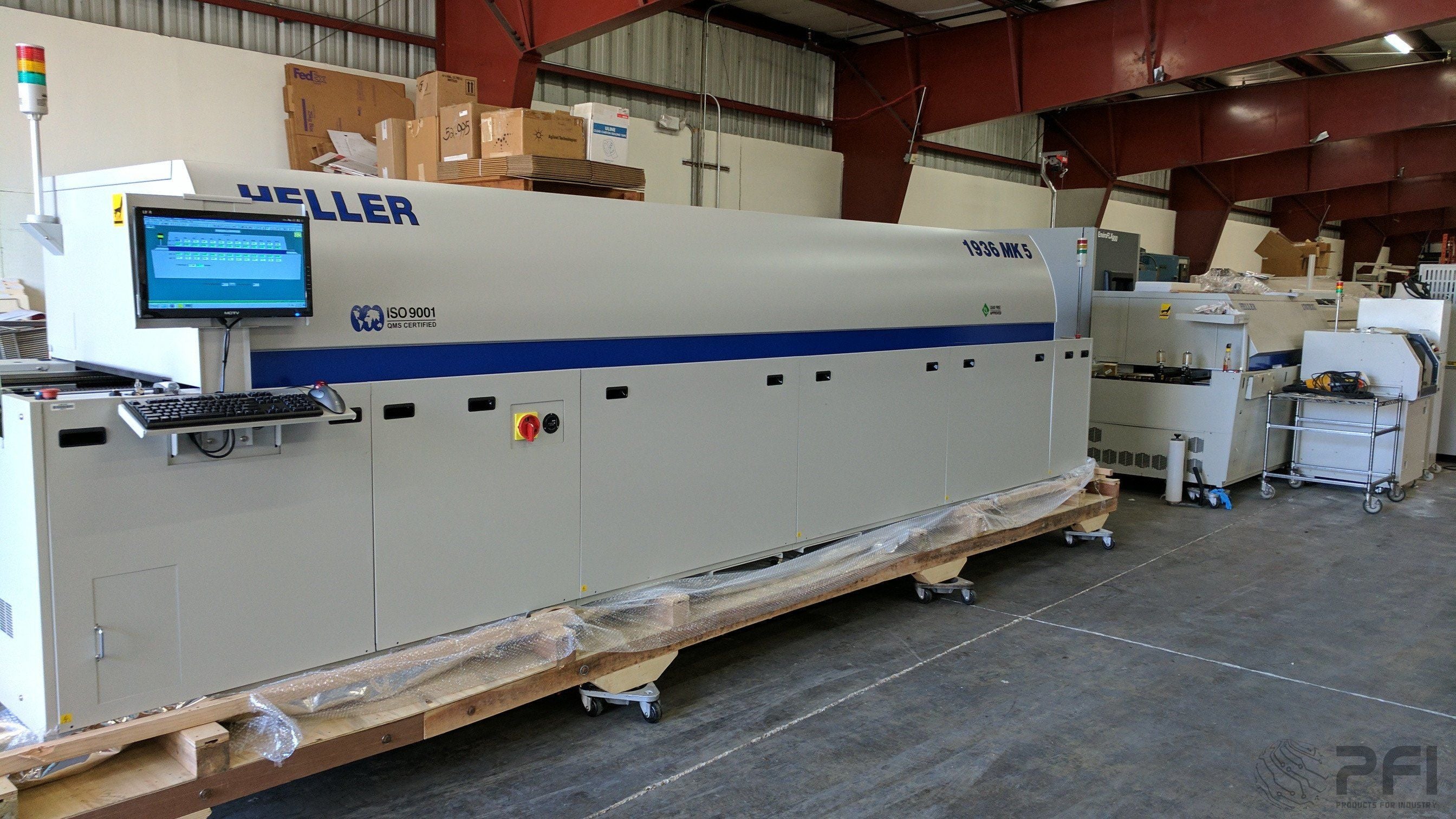 Heller 1936MK5 24" Wide IR Infrared High volume curing oven / reflow soldering c