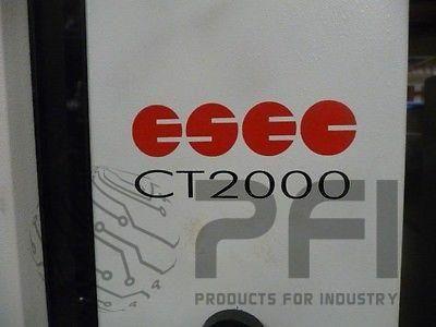 Package of 2 ESEC CT-2000 Pick and Place 6 axis cartesian assembly robots CT2000