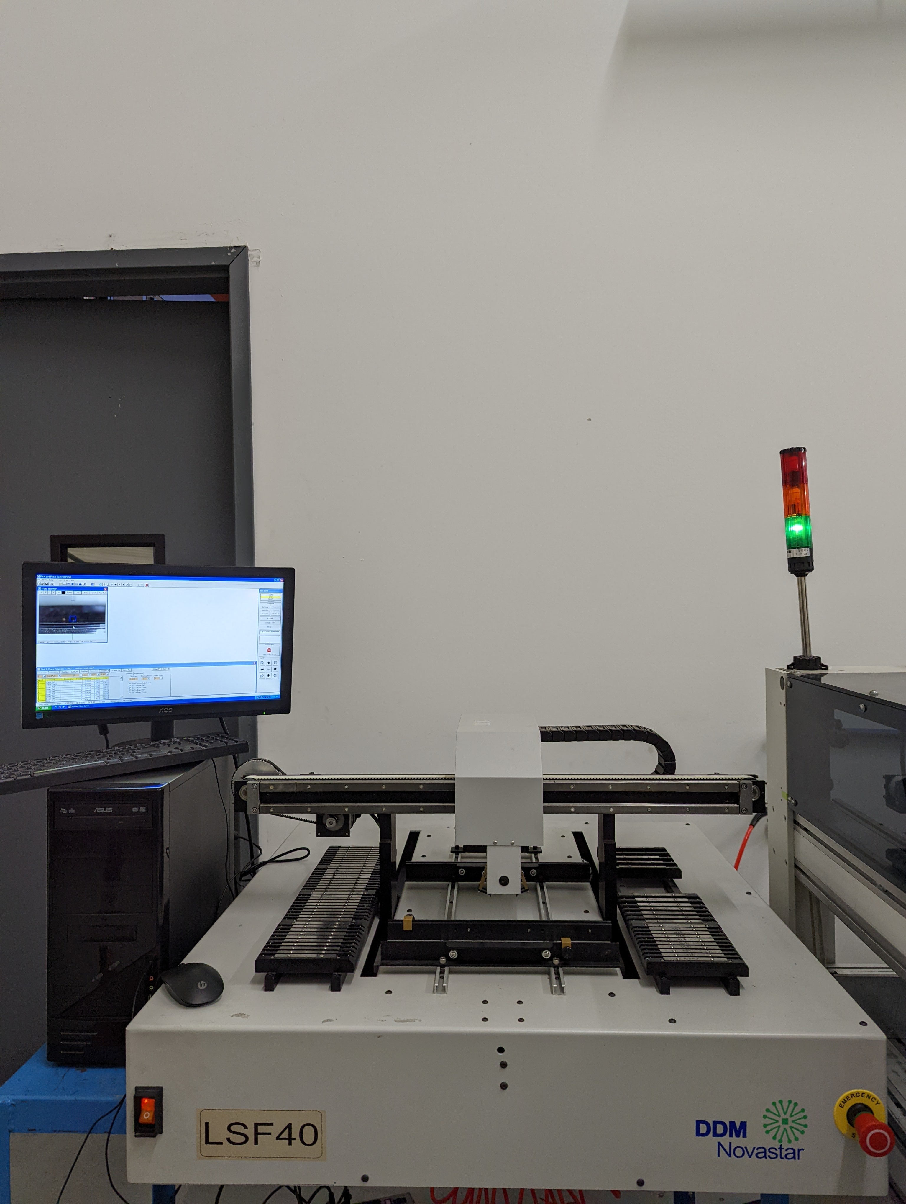 DDM Novastar LSF40 Prototype Pick and place machine