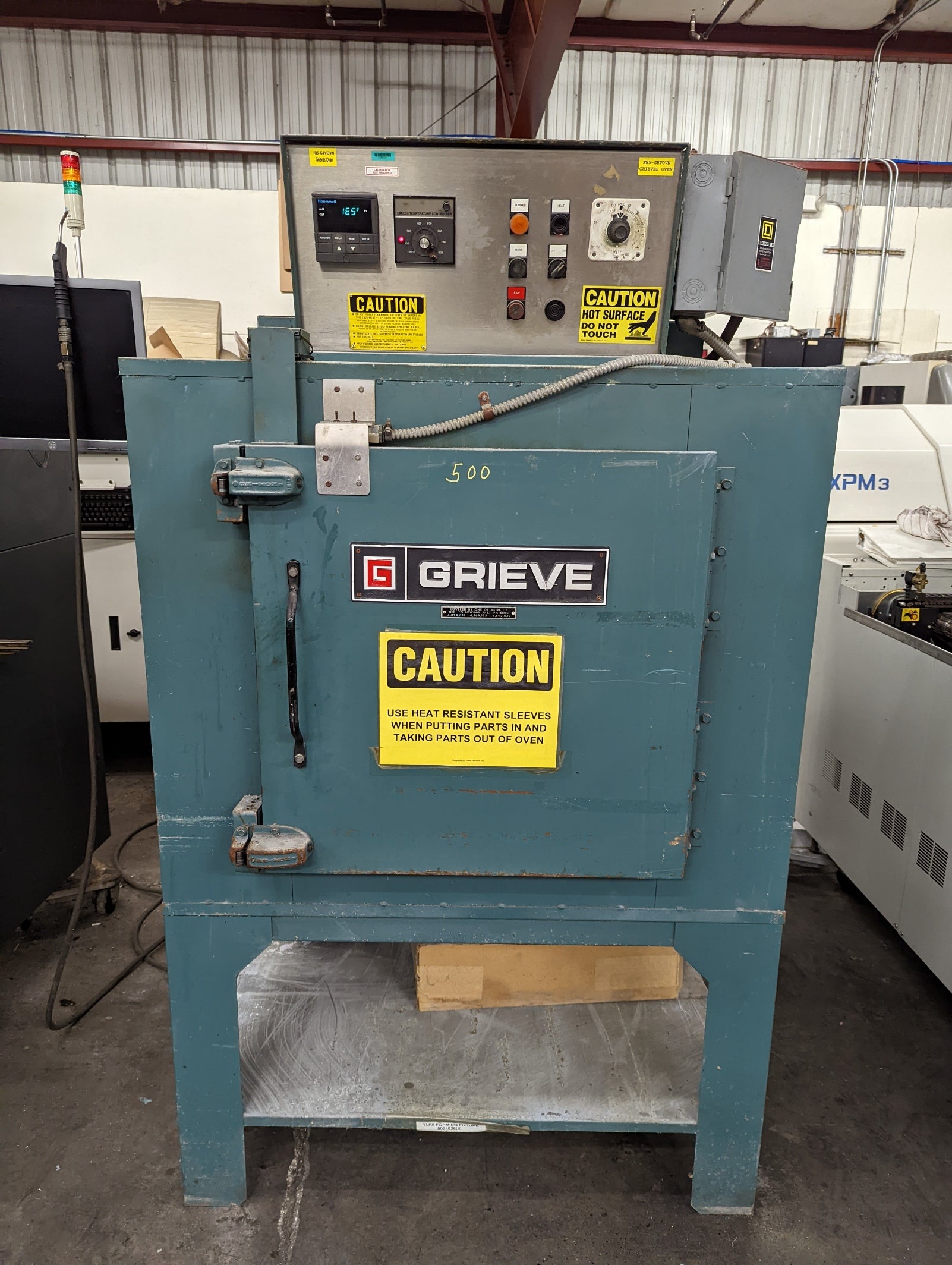 Grieve AF-650 650F Electric bake oven 8 cubic foot