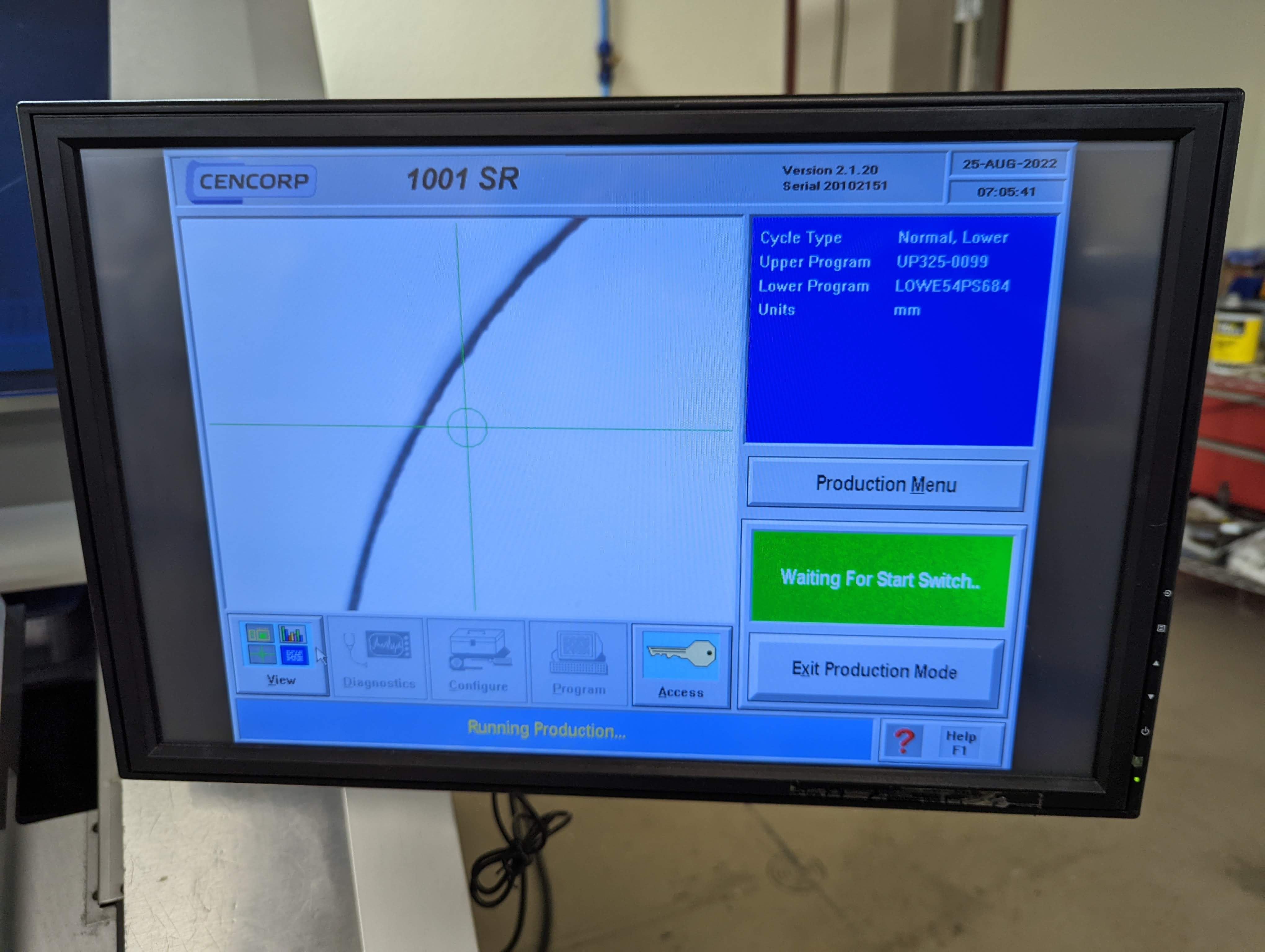 Cencorp 1001 SR PCB Router with Dust Collector