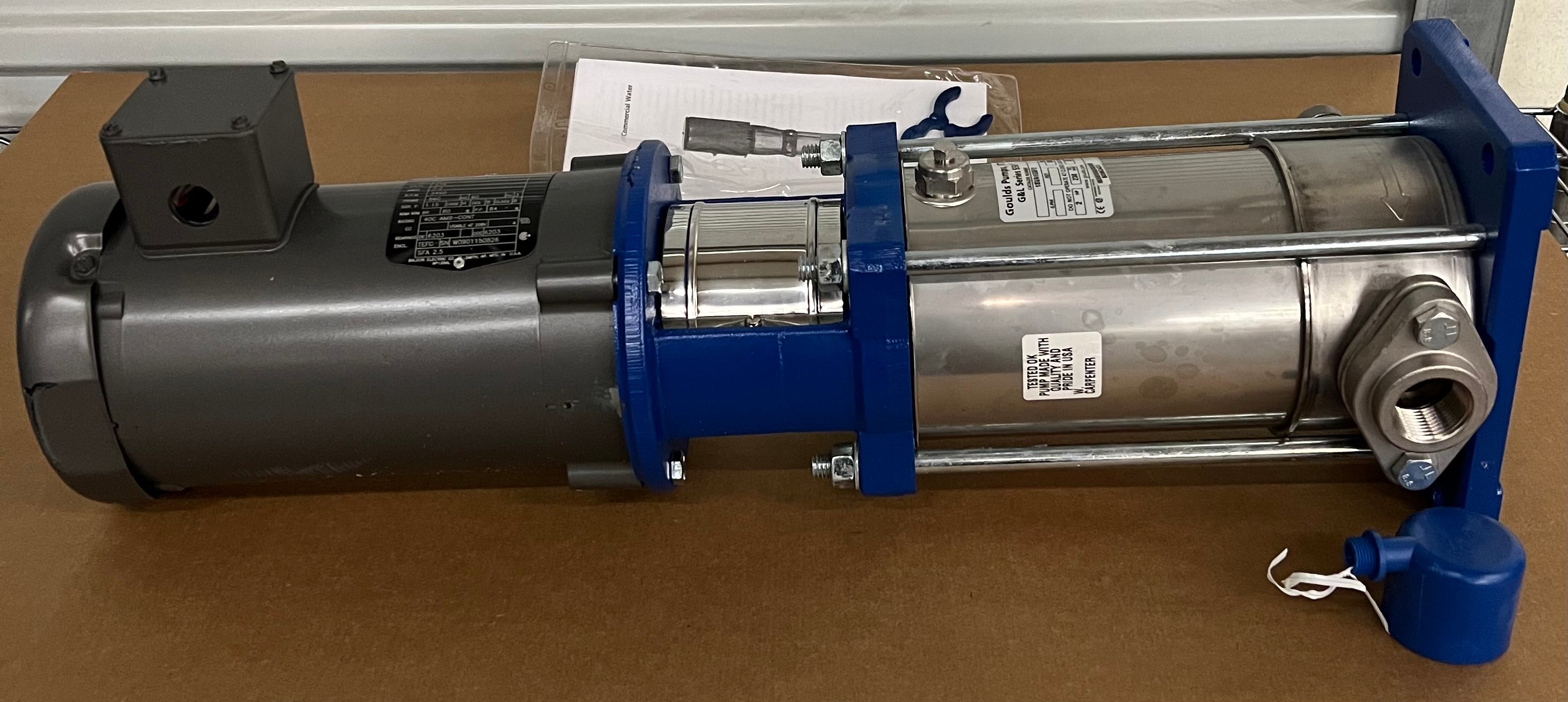 Goulds Pumps G&L Series SSV 1SVA1G6F2