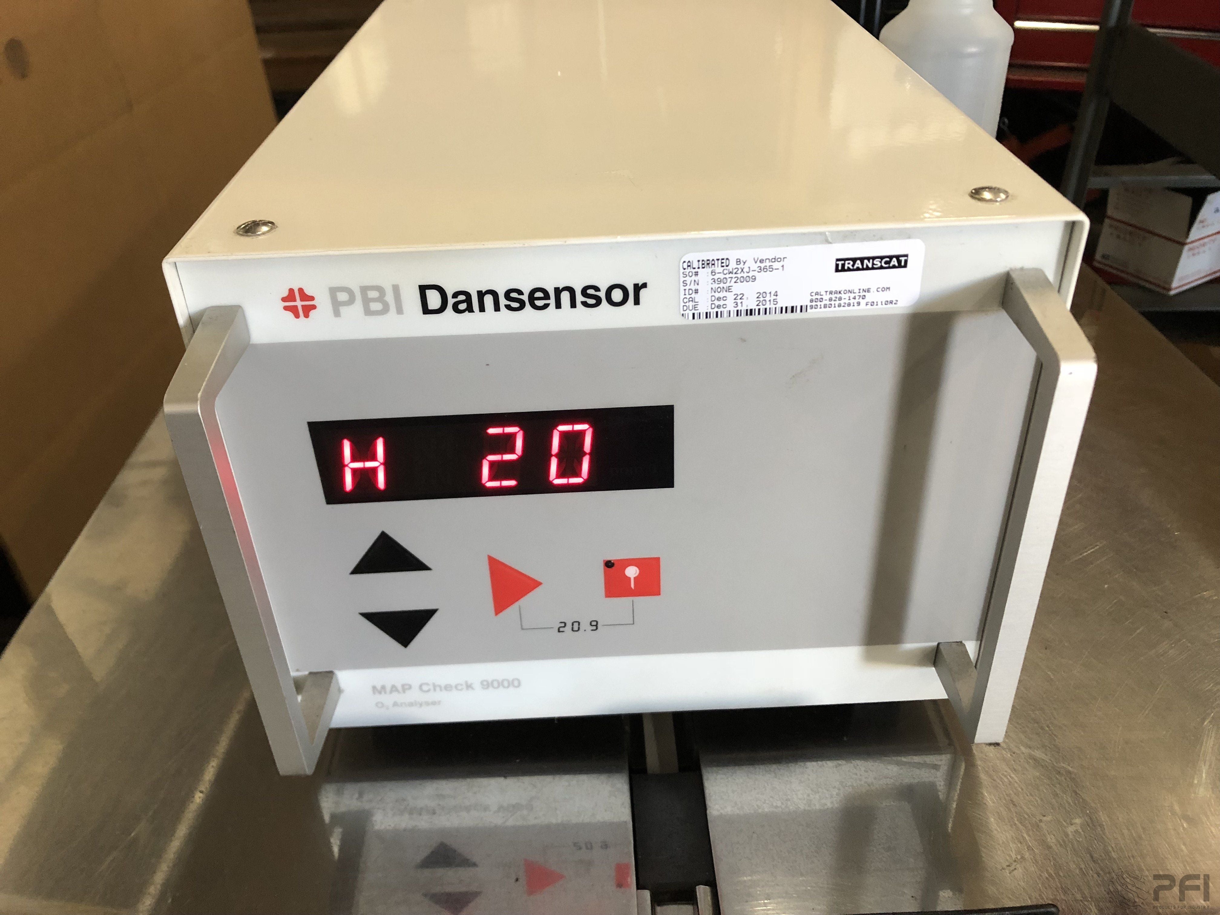 PBI Dansensor Map Check 9000 O2 Analyser