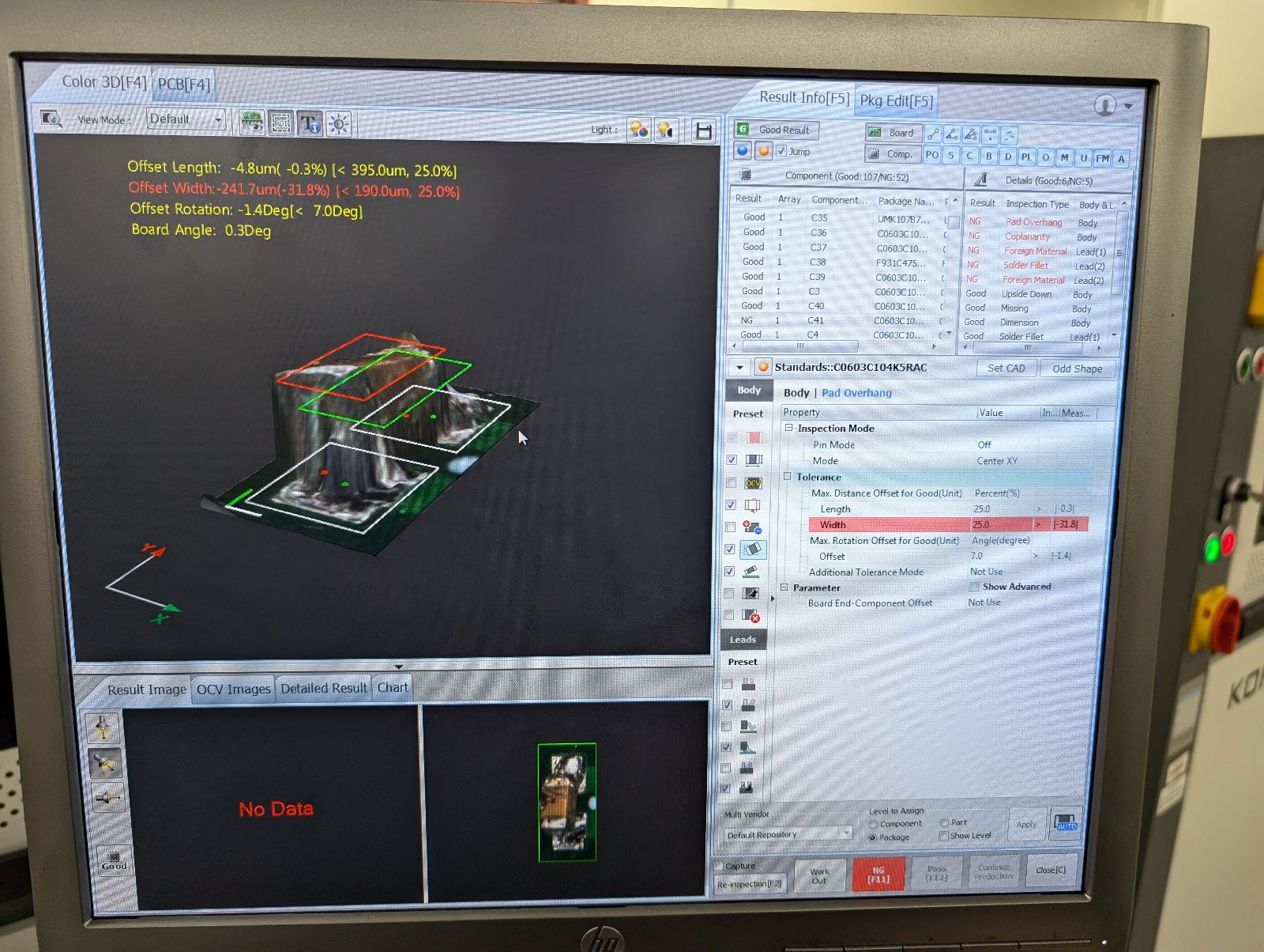 Koh Young Technology Zenith Lite Advanced 3D AOI Inspection - 2017