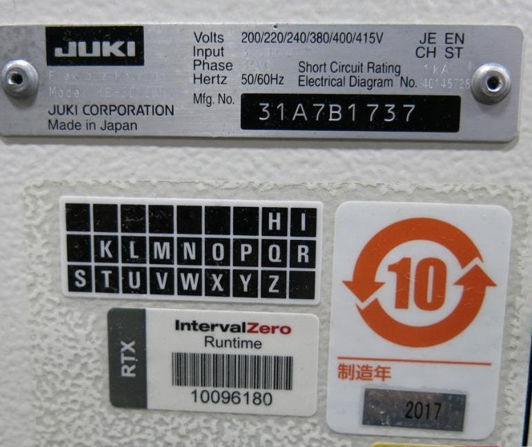 JUKI KE-3010AL Pick and Place - 2017 31A7B1737
