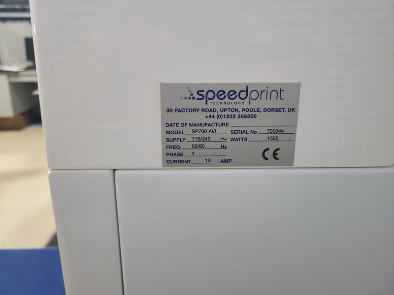 Speedprint Europlacer SP700 AVI 2018 Inline Screen Printer - PENDING