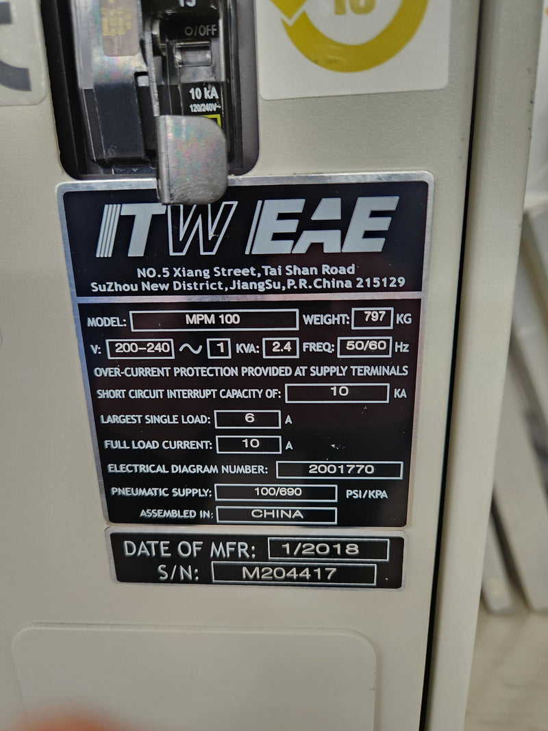 MPM ITW Momentum 100 1/2018 - 2D inspection - Quiktool